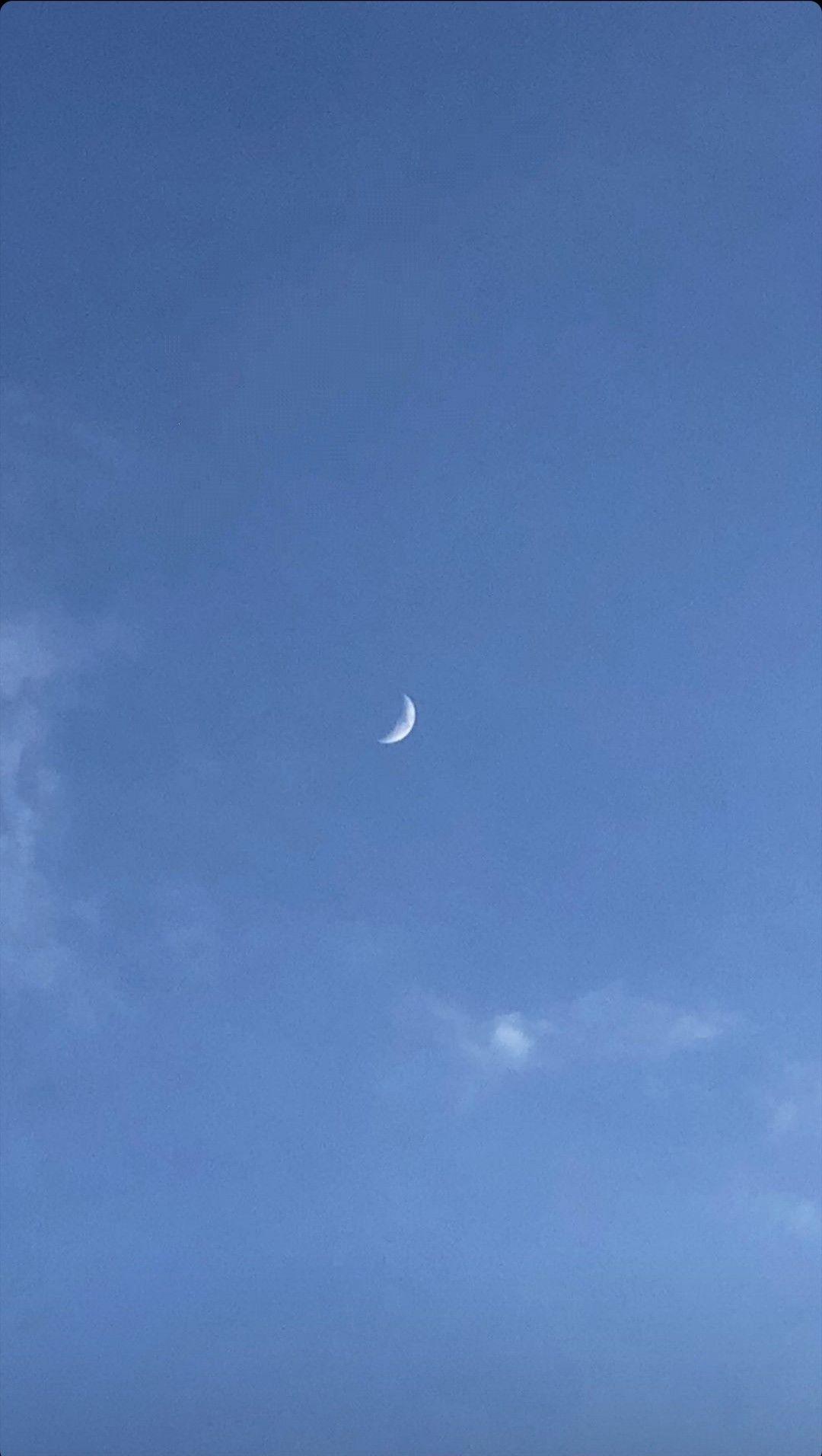 Blue Sky Moon Wallpapers Top Free Blue Sky Moon Backgrounds