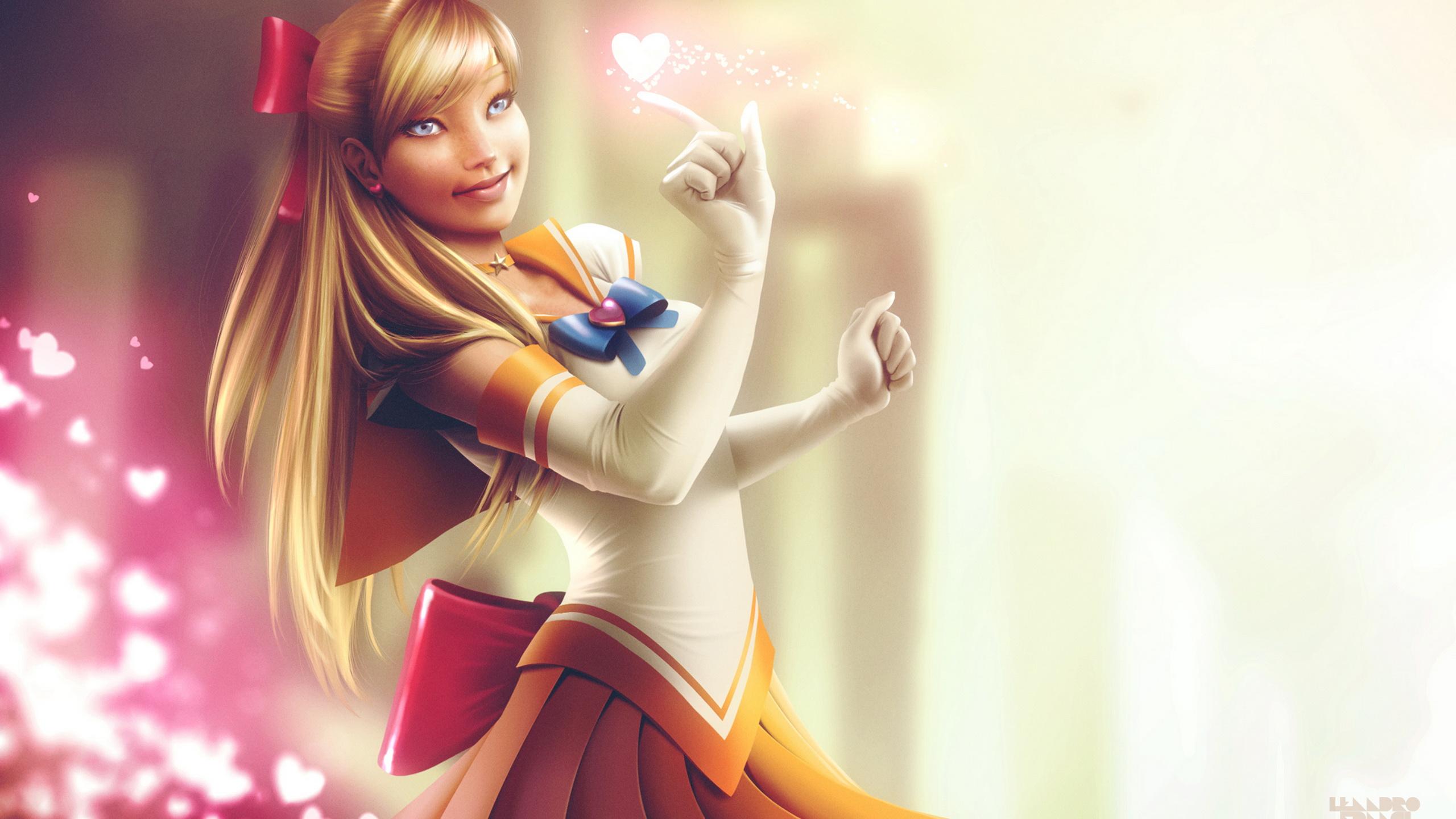 2560x1440 Sailor Venus HD Wallpaper and Background
