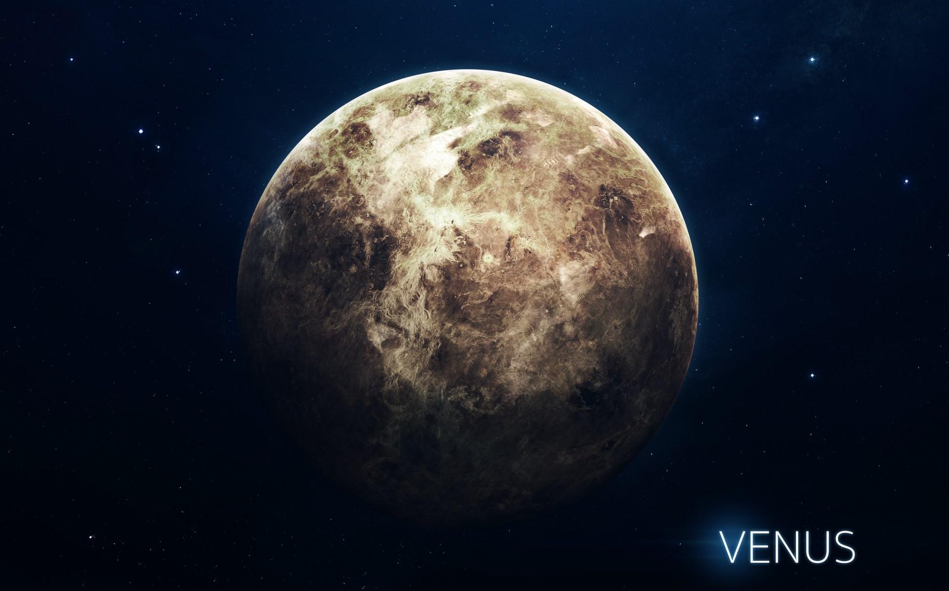 1920x1196 Wallpaper / venus, planet, stars, comets, space, 4k free download