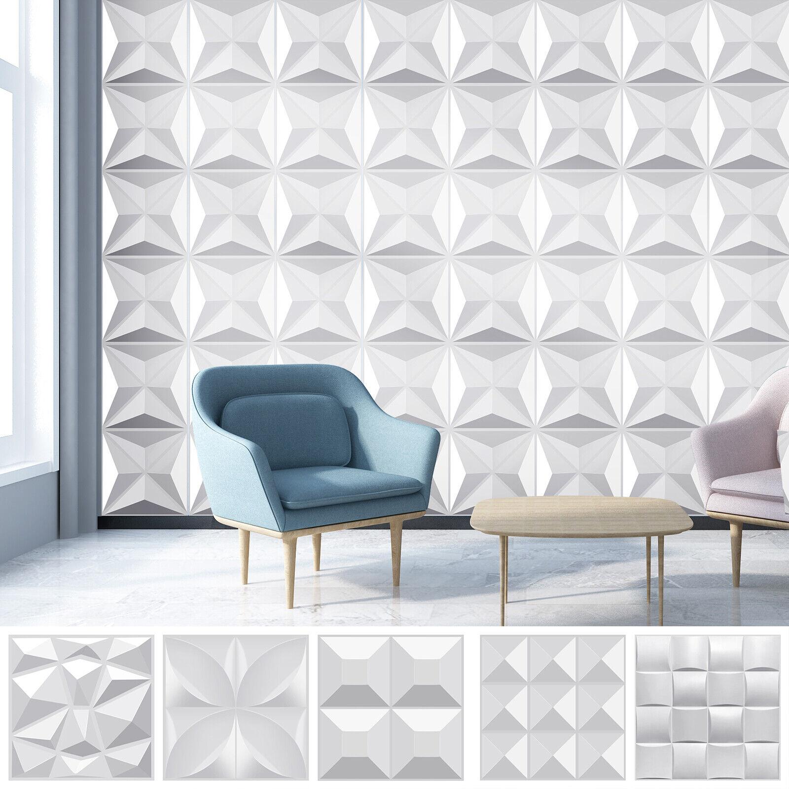 1600x1600 24 36 PVC Tiles 3D Wall Panel Waterproof White Brick Wallpaper Diamond Design