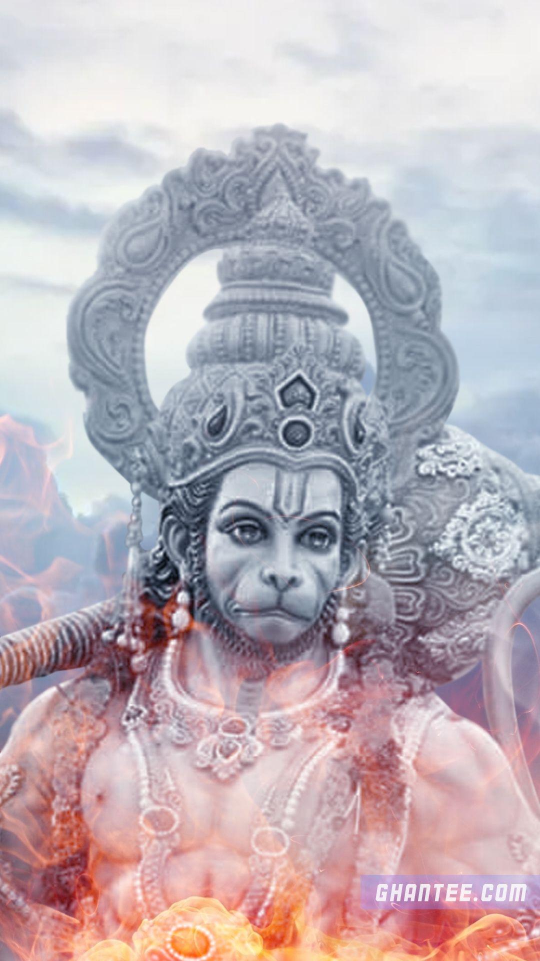 Best of Hanuman iPhone Wallpapers -1080x1920 lord hanuman HD wallpaper for iphone. Hanuman HD wallpaper, Ram wallpaper, Shri ram wallpaper