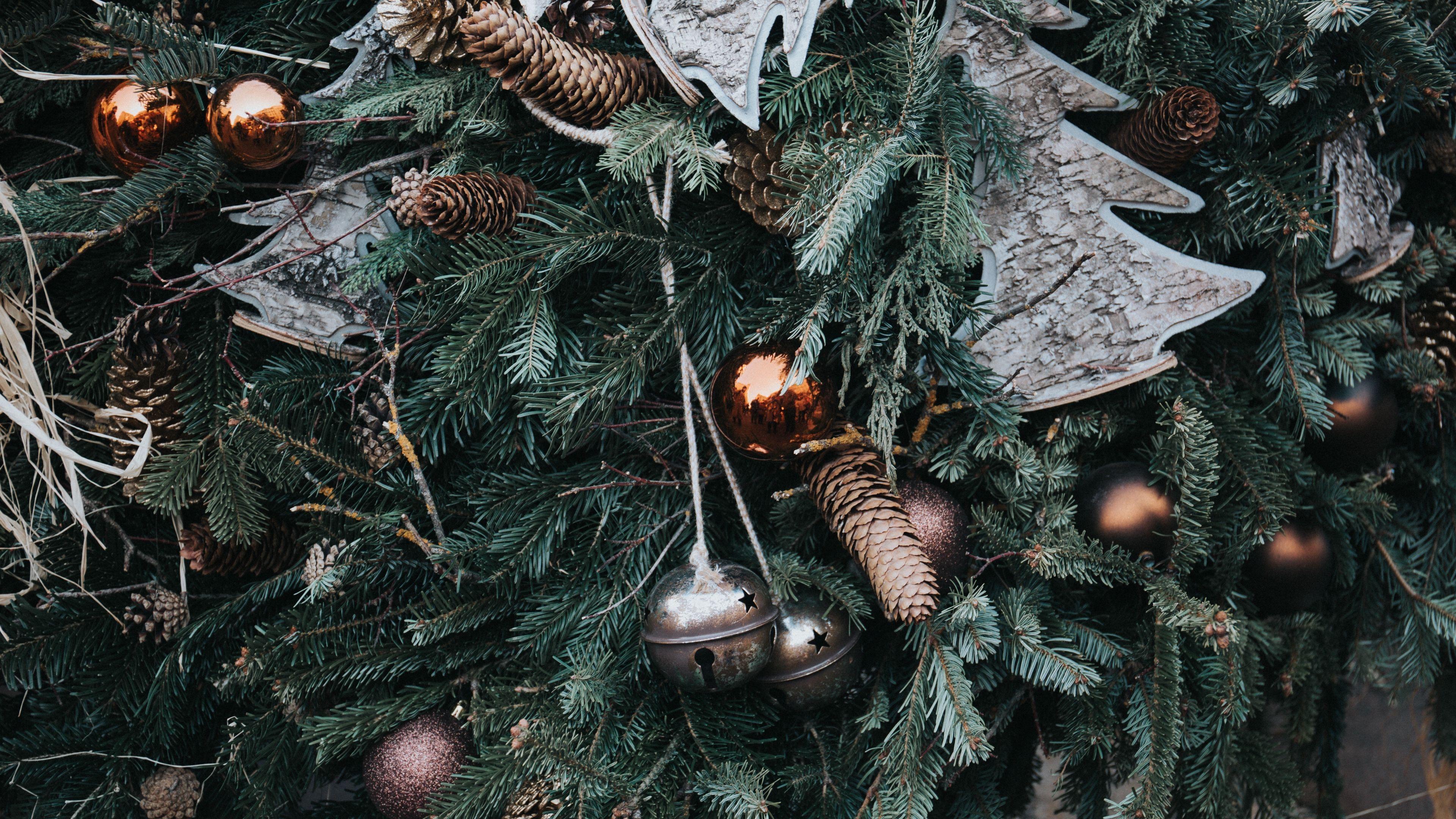 3840x2160 Download wallpaper 3840x2160 christmas, new year, christmas