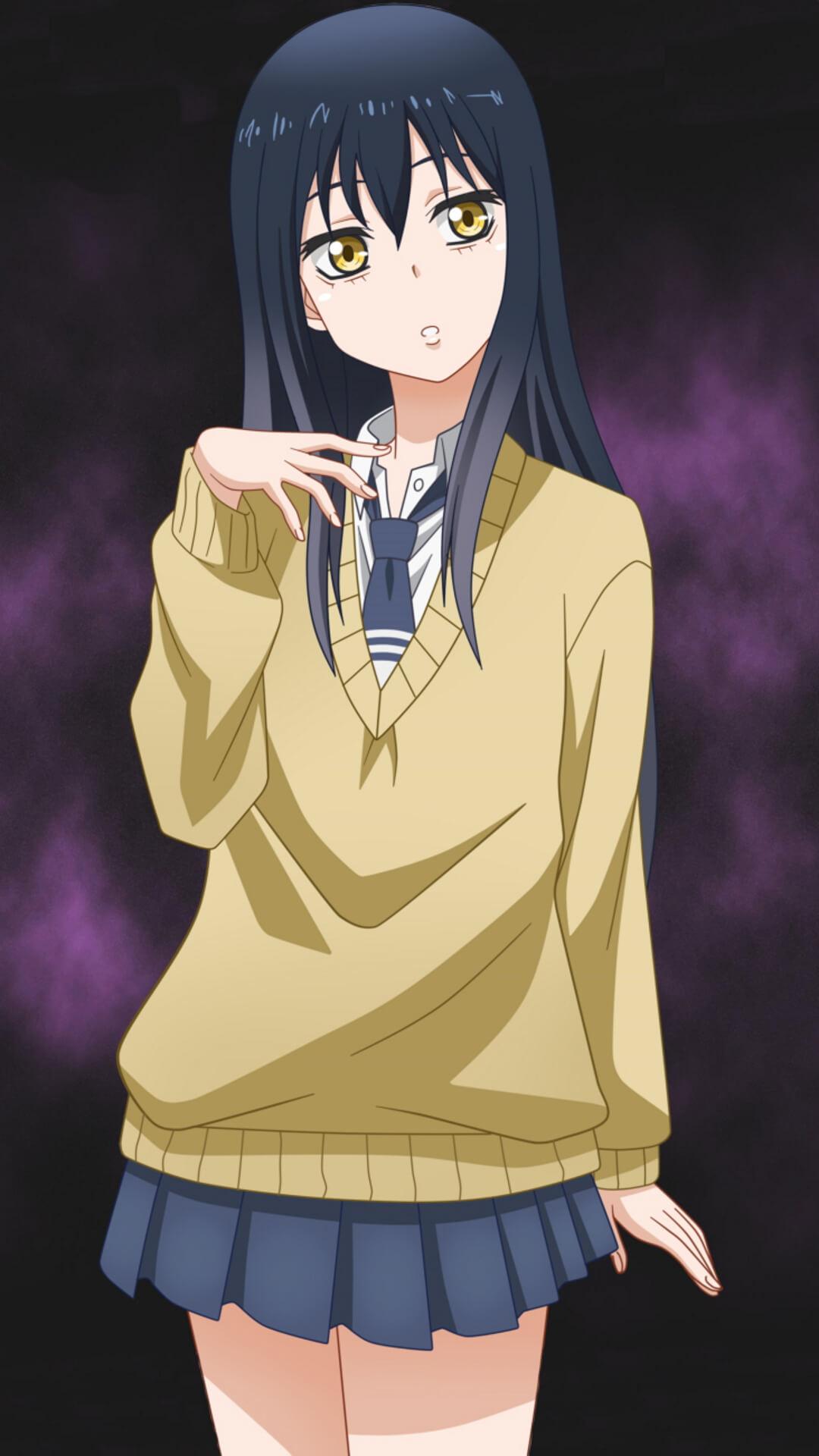 1080x1920 Mieruko Chan Miko Yotsuya.iPhone 7 Plus Wallpaper 1080×1920