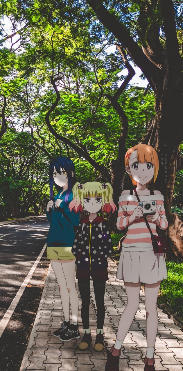 630x1280 Mieruko Chan Wallpaper
