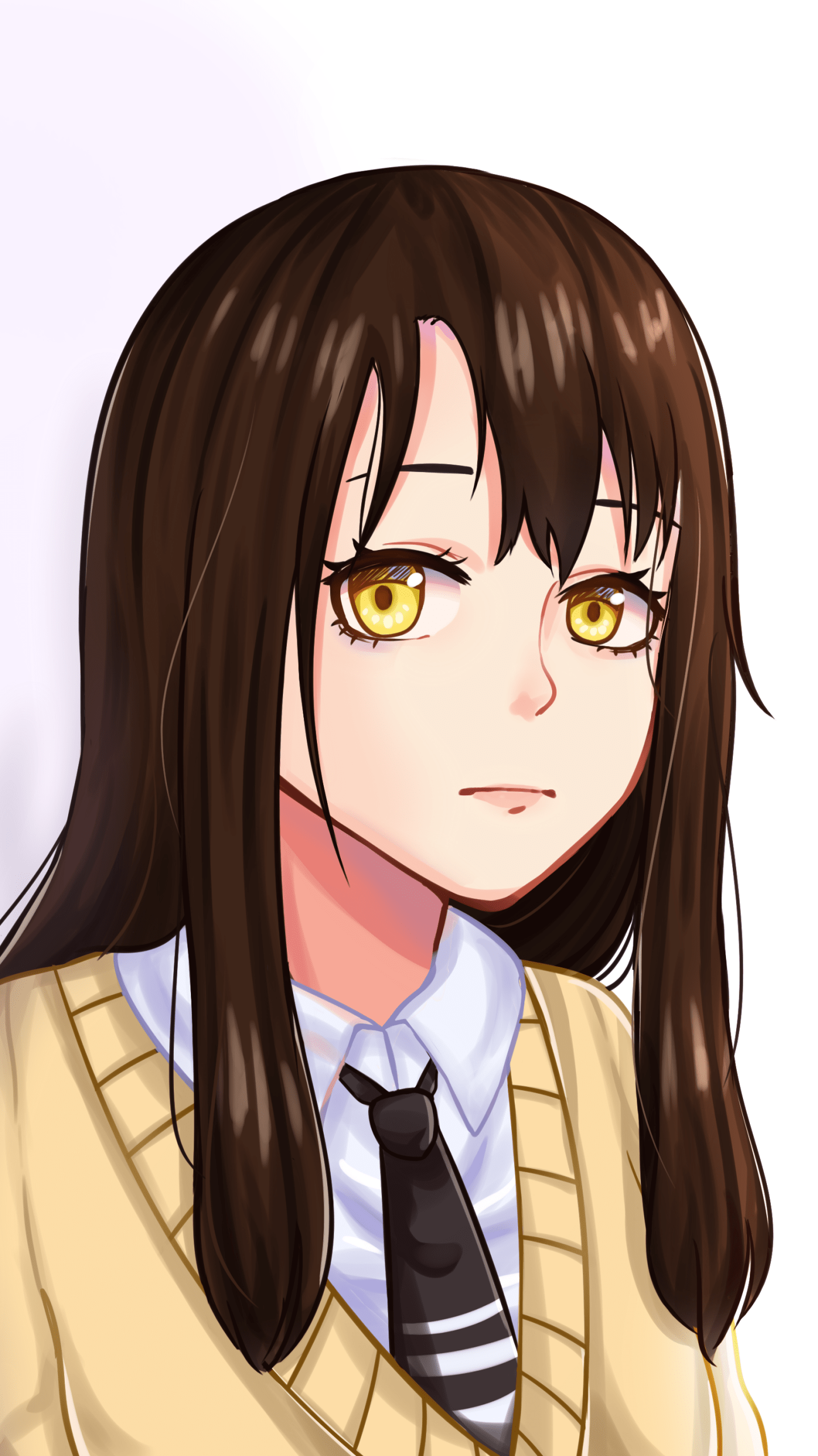 1440x2560 Wallpaper / Anime Mieruko Chan Phone Wallpaper, Miko Yotsuya, 1440x2560 Free Download