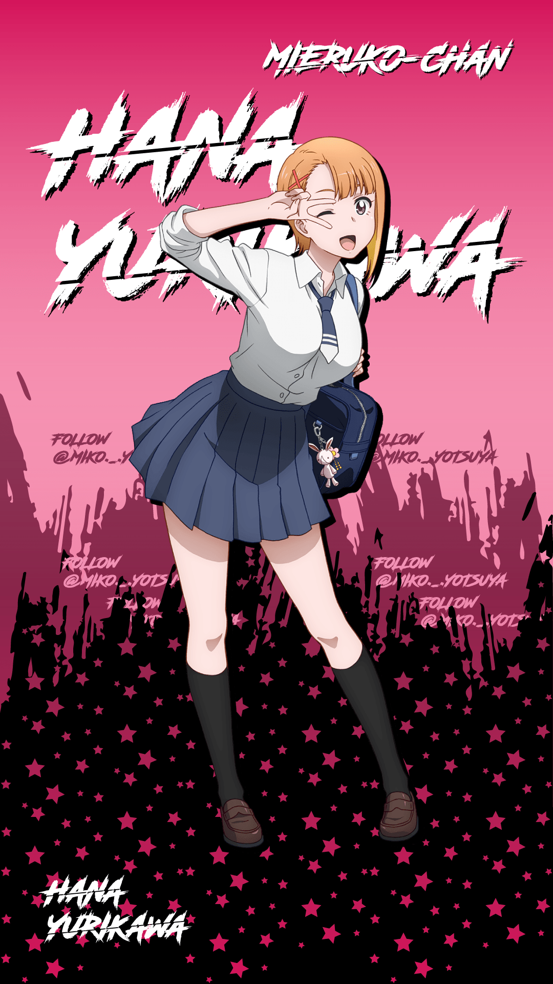1080x1920 Hannah Yurikawa wallpaper made by me: 3. Follow me on Instagram as yotsuya