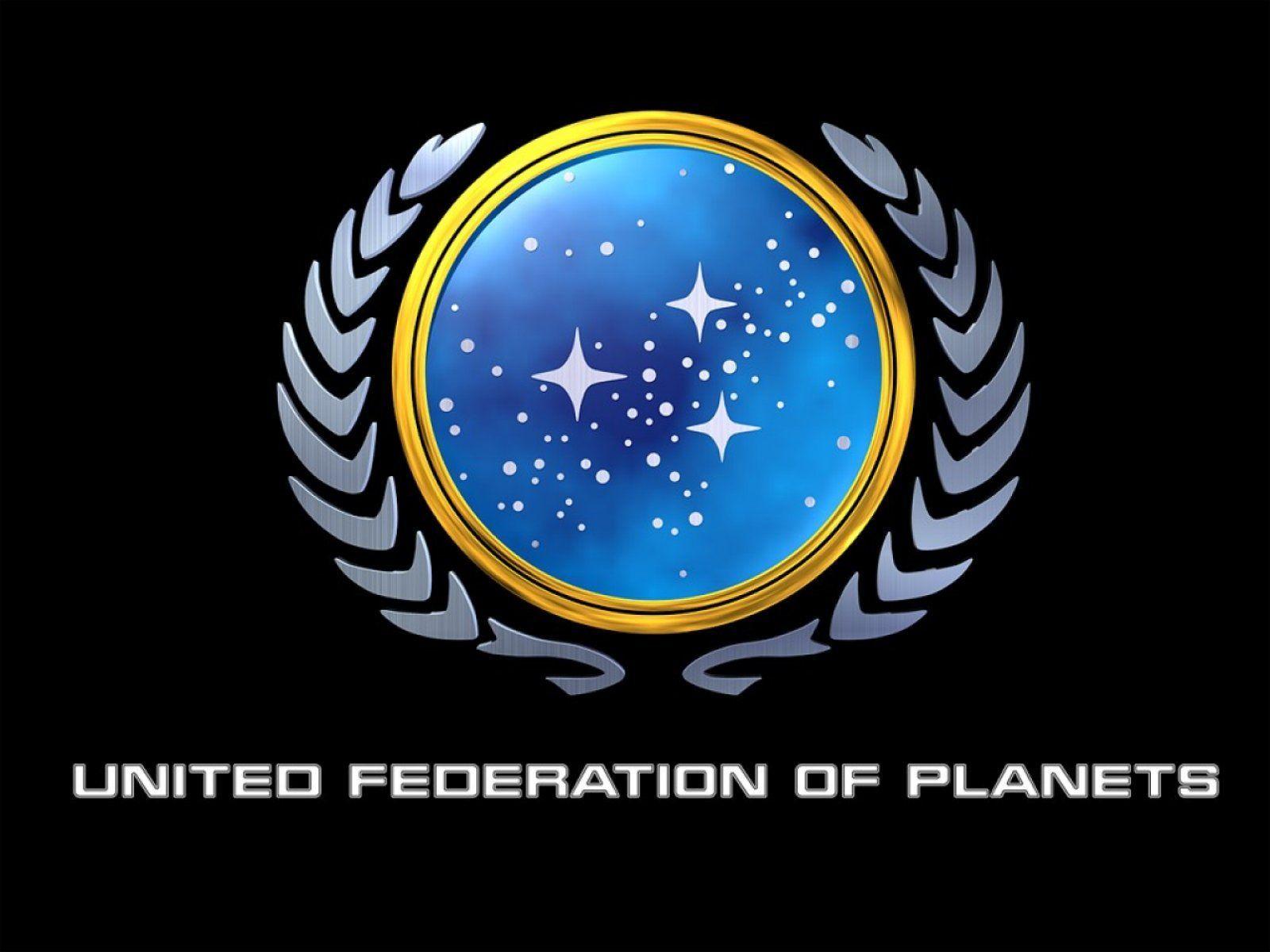 1600x1200 Star Trek United Federation of Planet Logo free Star Trek desktop wallpaper, size 1600x1200. Star trek wallpaper, United federation of planets, Star trek logo