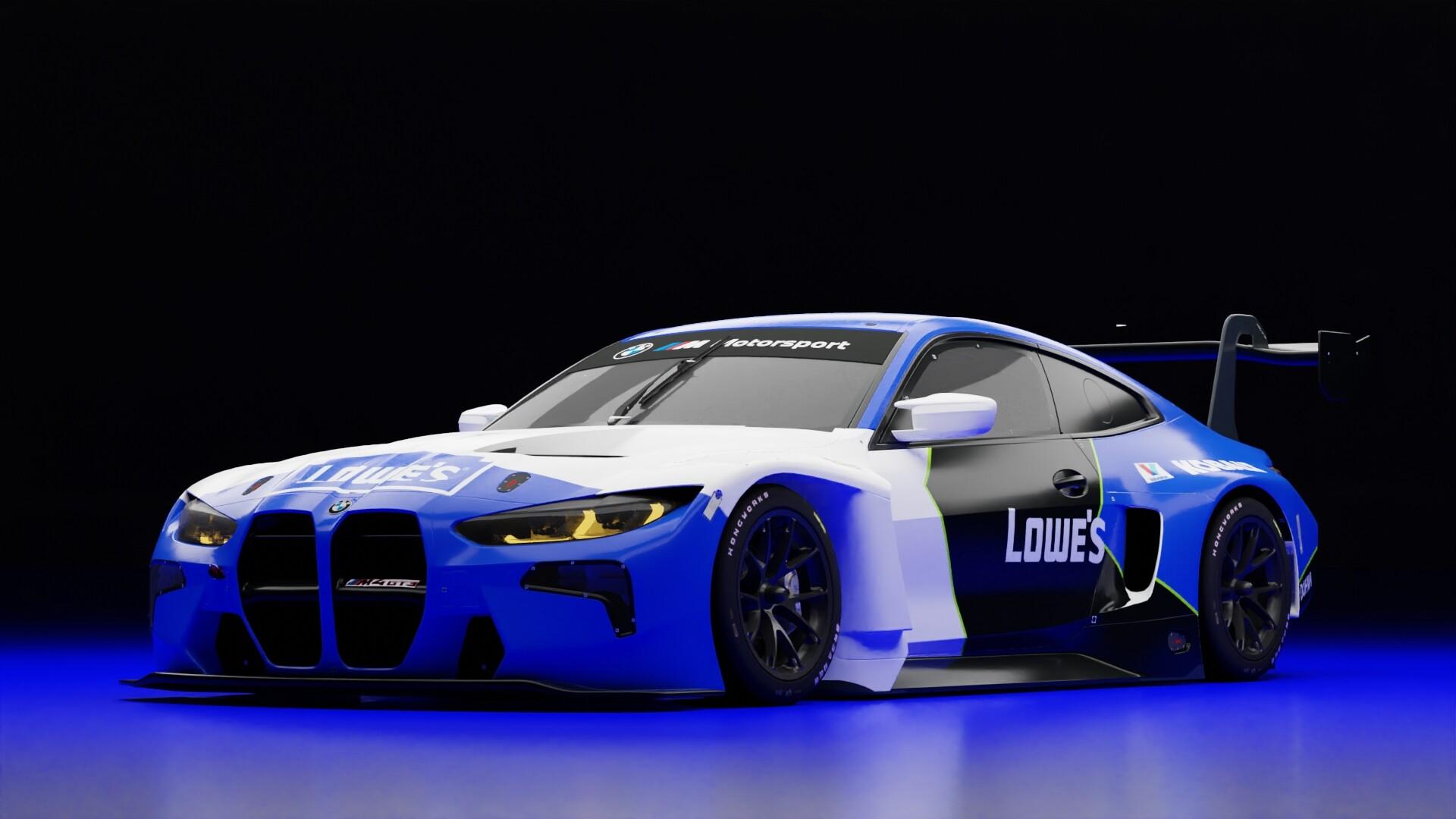 1920x1080 BMW M4 GT3 Lowe's livery