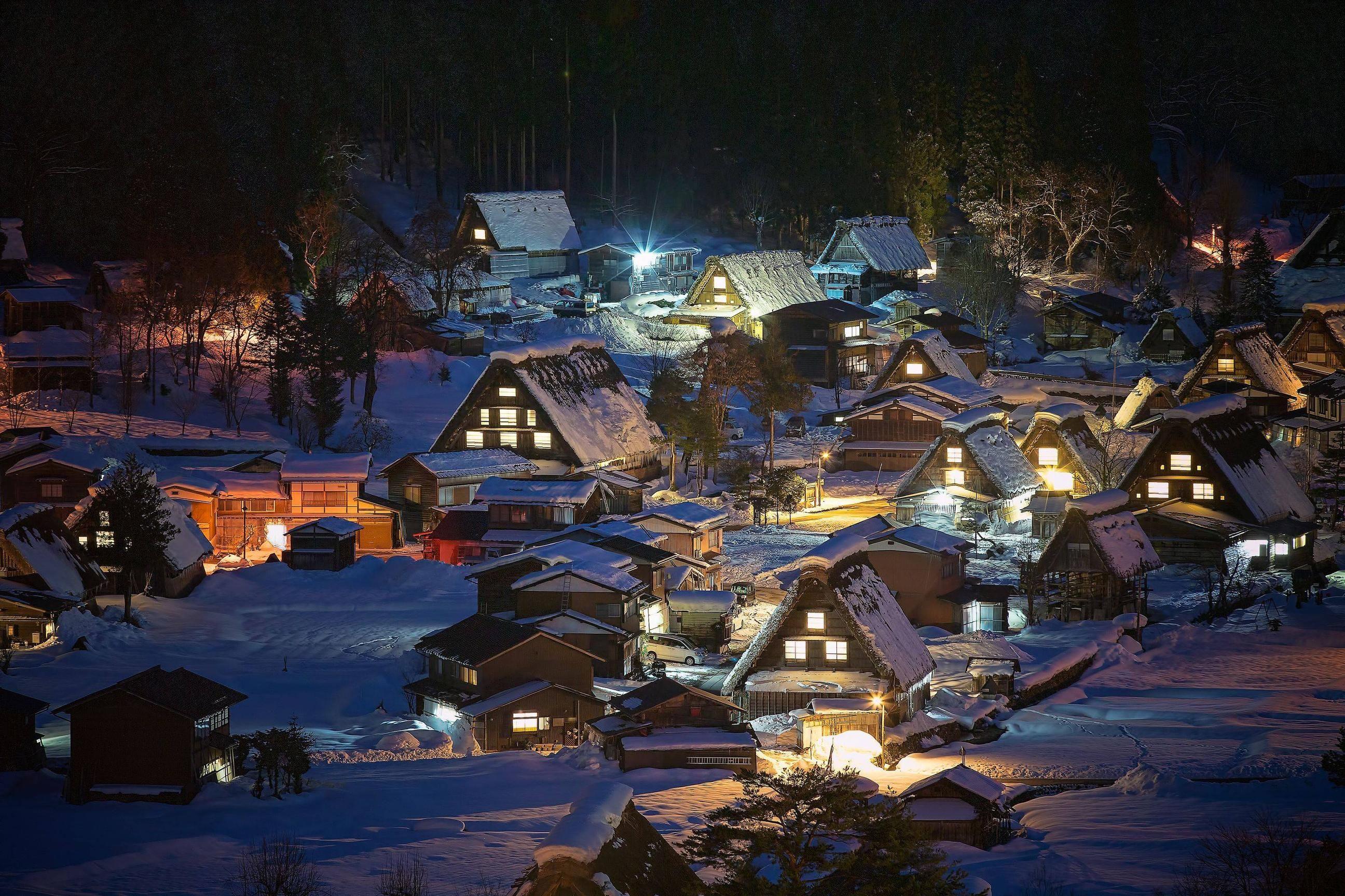 2592x1728 Shirakawa Go, Japan