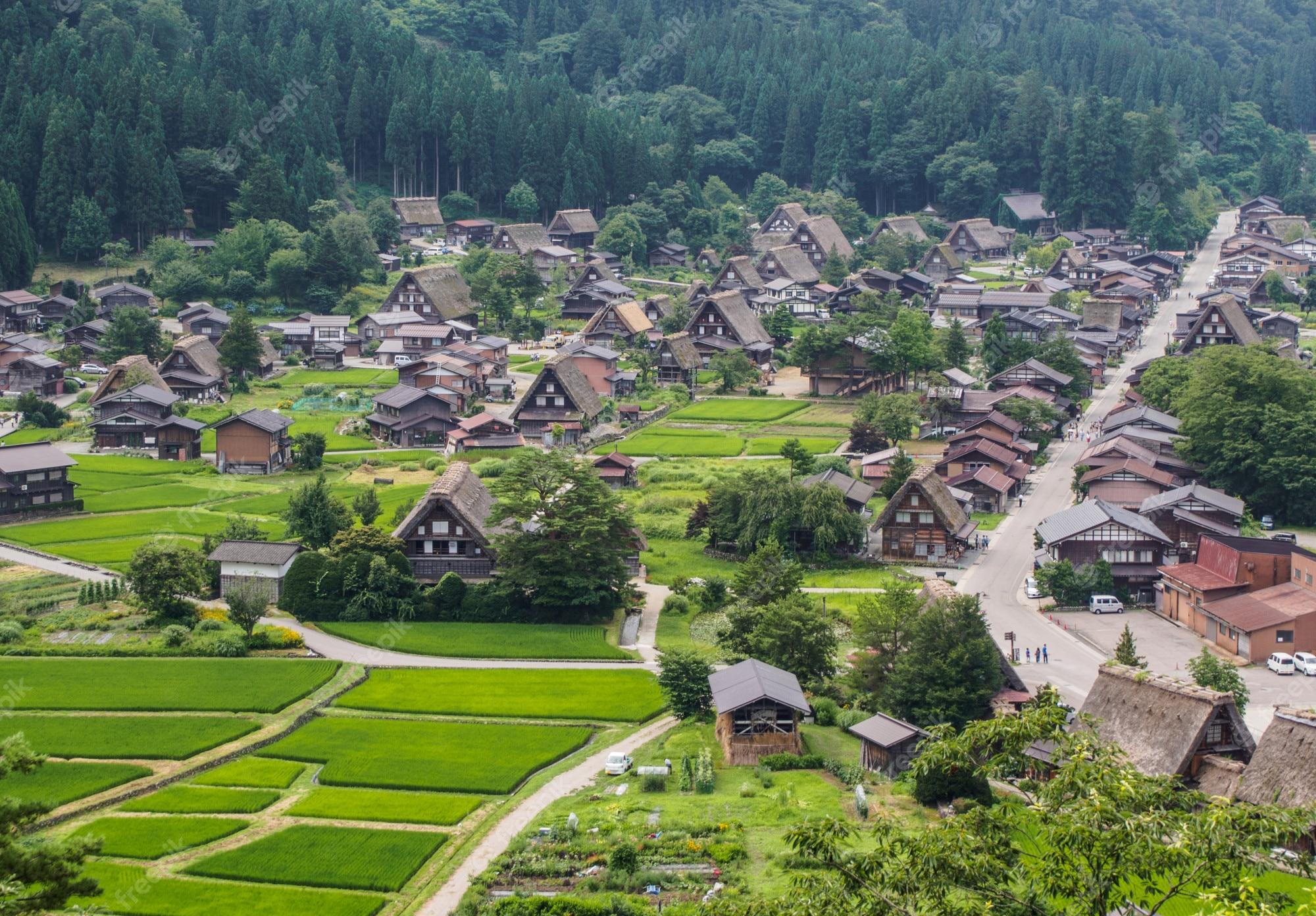 2000x1392 Premium Photo. Historic Village Of Shirakawa Go In Summer