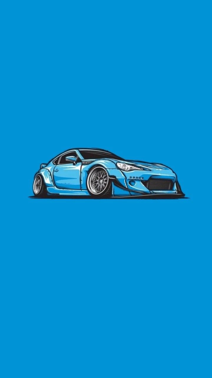 720x1280 Cars Art Wallpaper