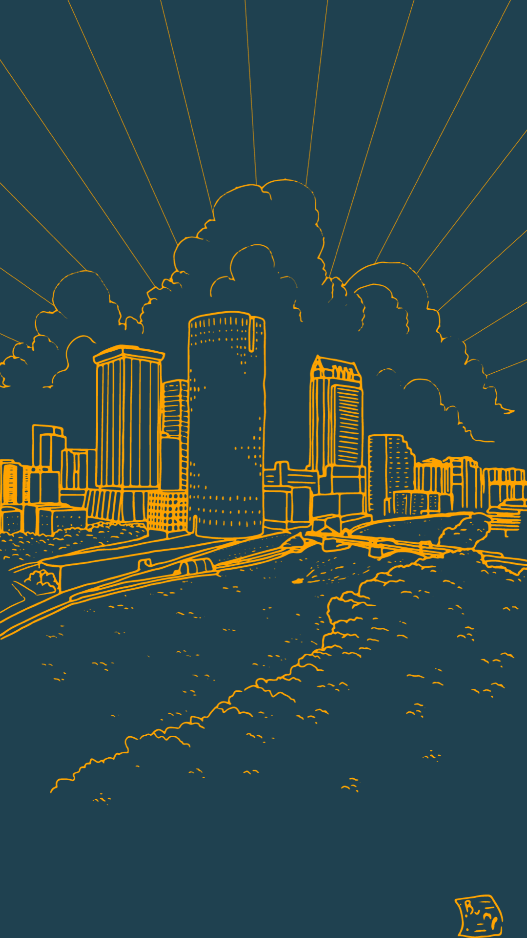 1080x1920 Tampa's Downtown Phone Wallpaper Downtown Partnership