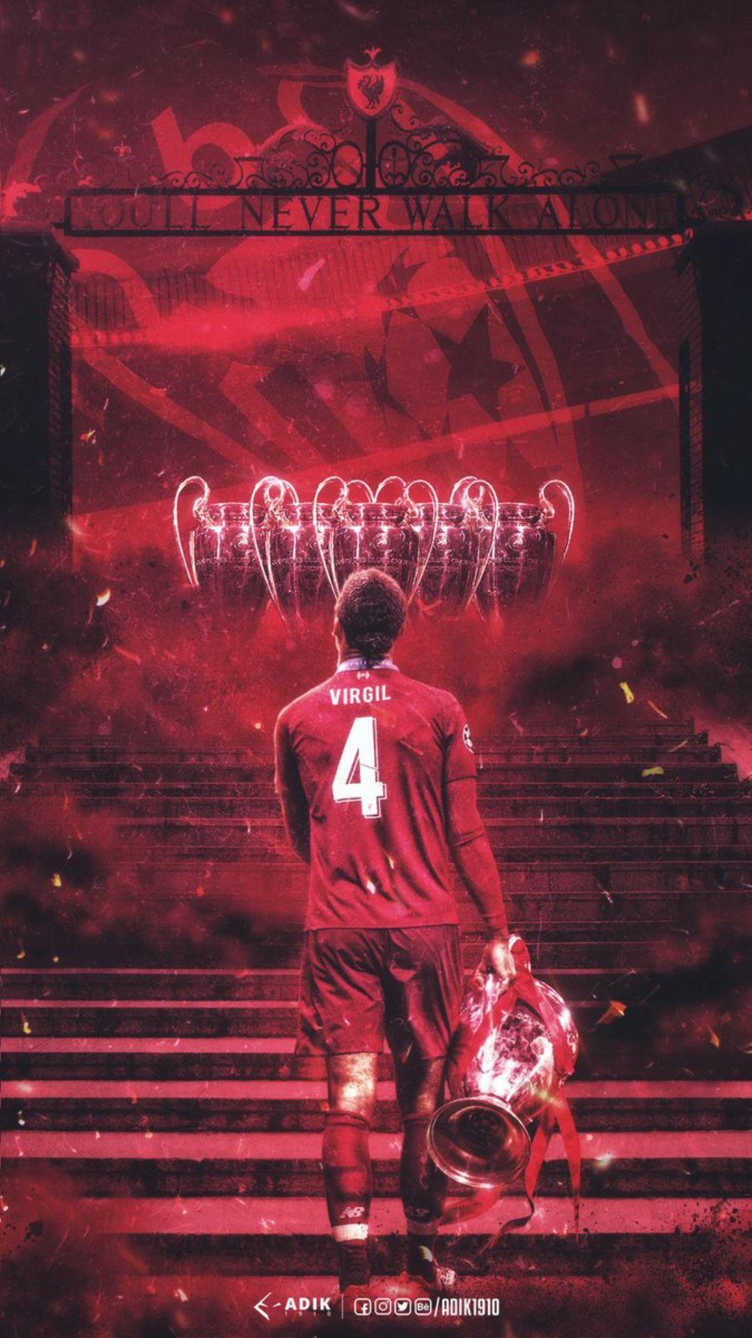 1080x1920 Liverpool FC Team 2023 Wallpaper