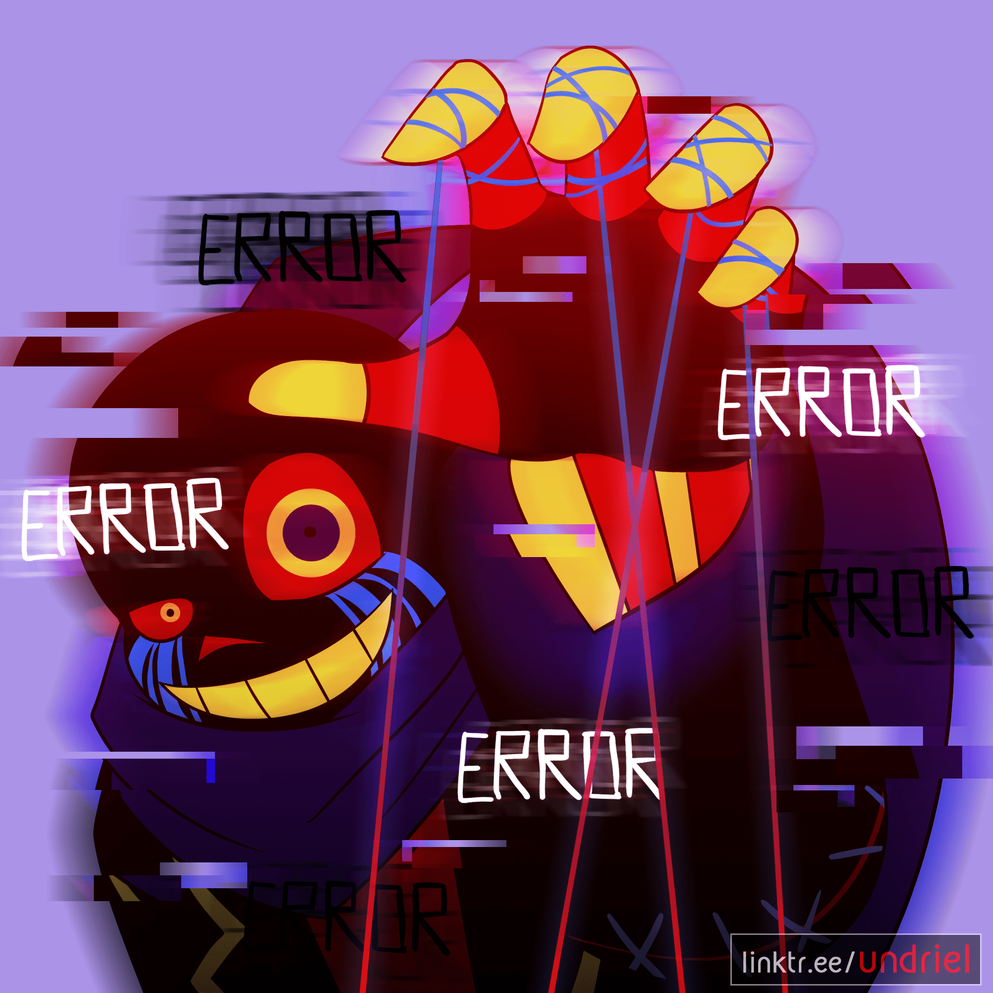 2000x2000 Error again. Error sans, Anime wallpaper live, Undertale art
