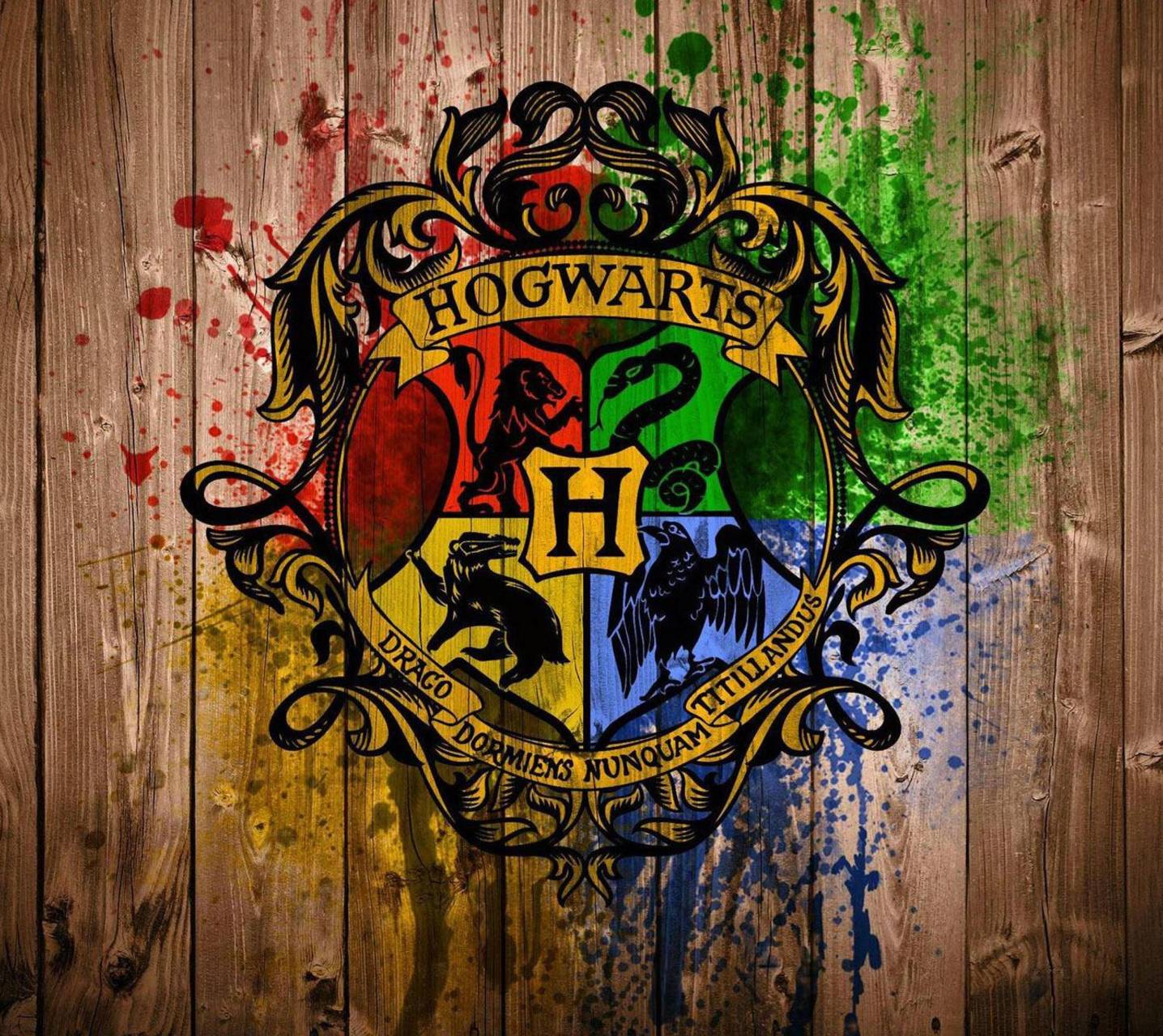 1436x1280 Hogwarts Crest Wallpaper
