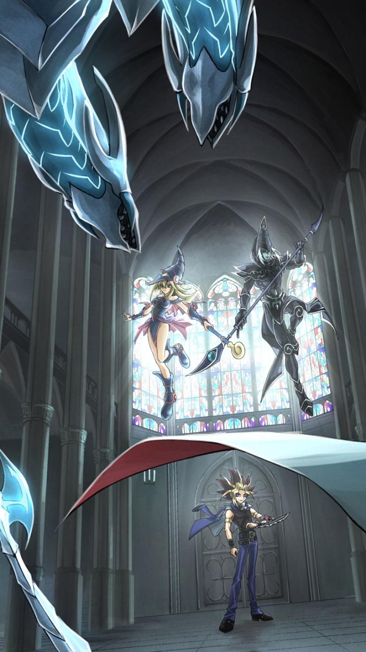 720x1280 Wallpaper / Anime Yu Gi Oh! Phone Wallpaper, Dark Magician ( Yu Gi Oh!), Dark Magician Girl, Yami Yugi, Blue Eyes White Dragon, 720x1280 Free Download