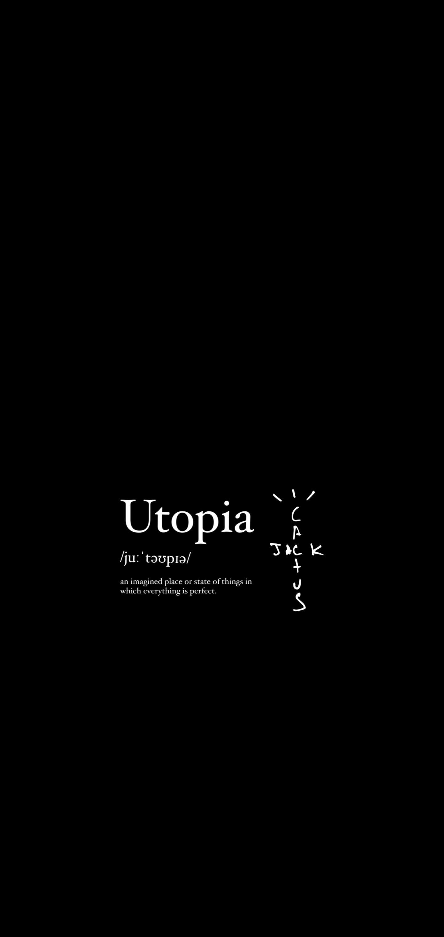 Utopia Concept Logo Wallpaper  rtravisscott