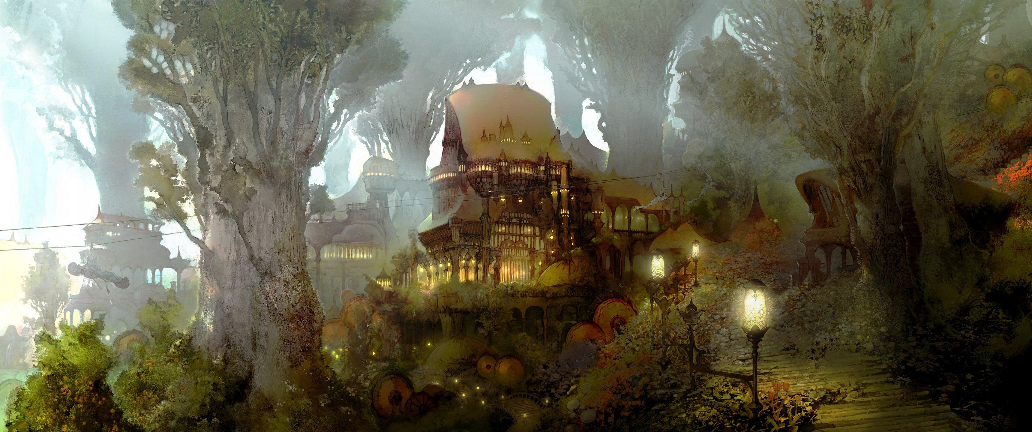 3440x1440 Final Fantasy art [3440x1440]