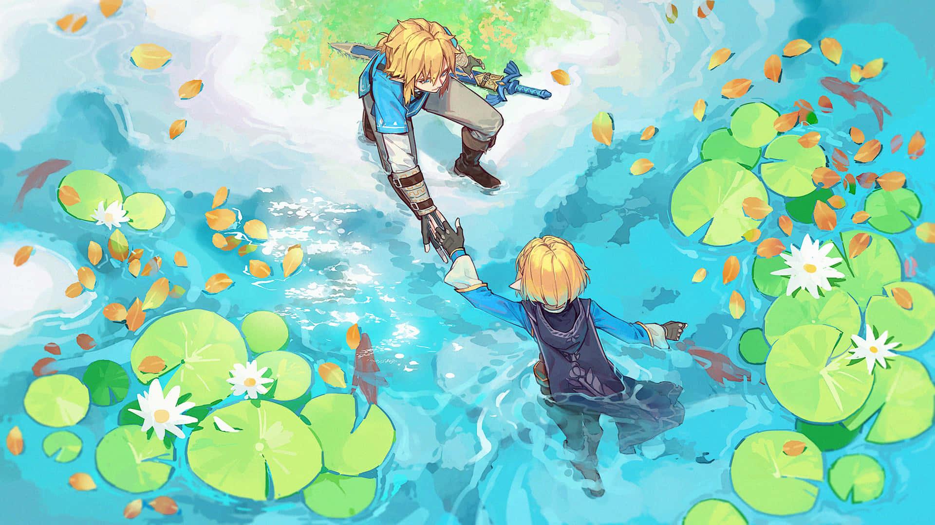 1920x1080 Download Explore the Kingdom of Hyrule in The Legend of Zelda: Tears of the Kingdom Wallpaper