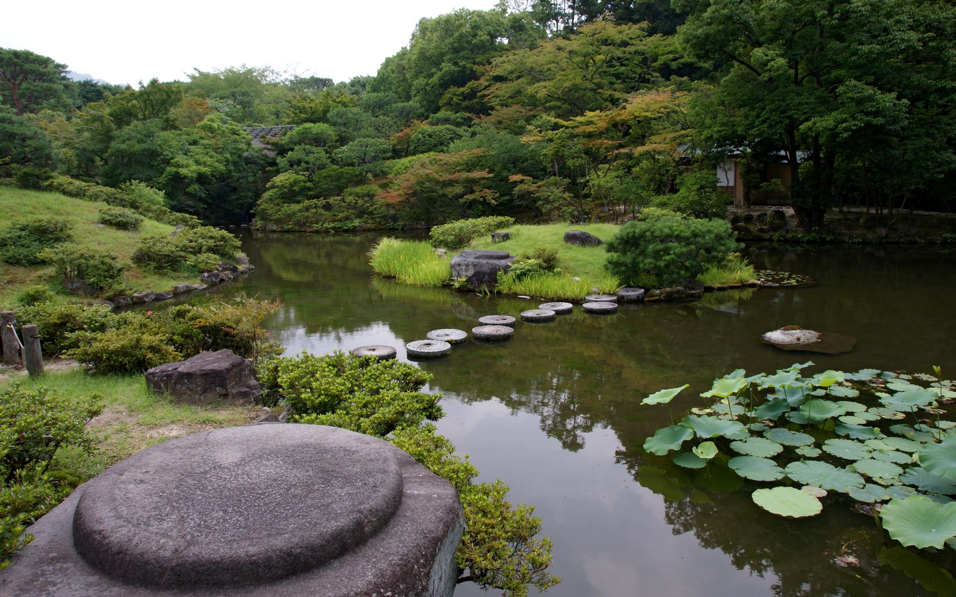 1920x1200 Isuien Nara Japan