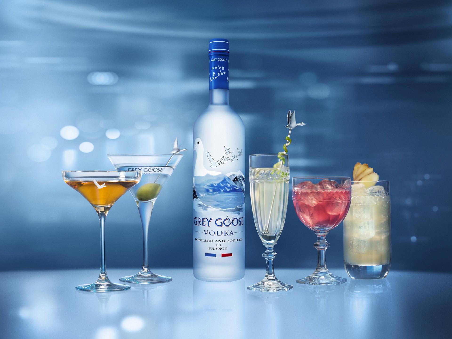 1920x1441 Download Grey Goose Vodka And Cocktail Drinks Wallpaper