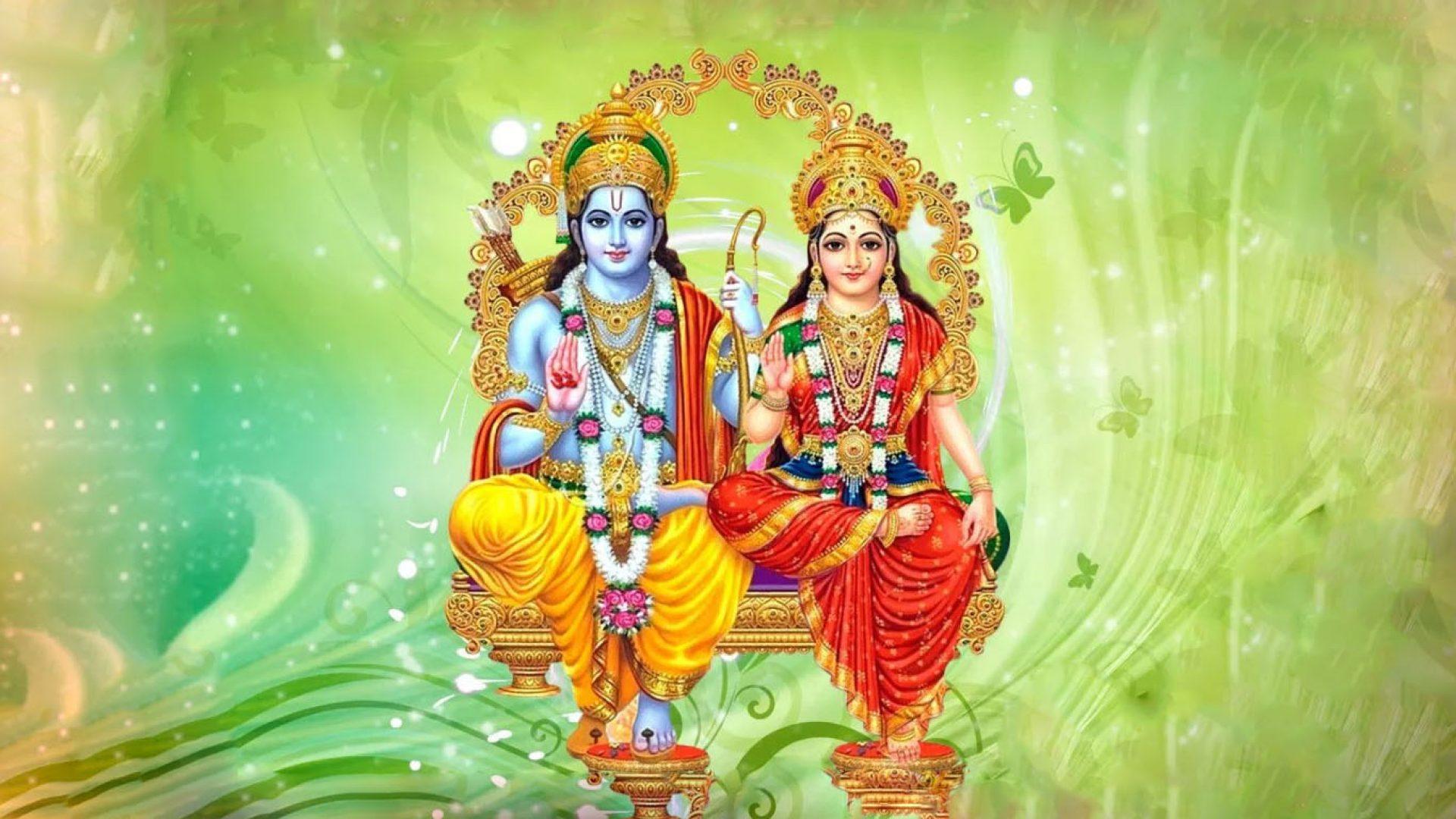 1920x1080 Ram Sita Photo Download HD Wallpaper