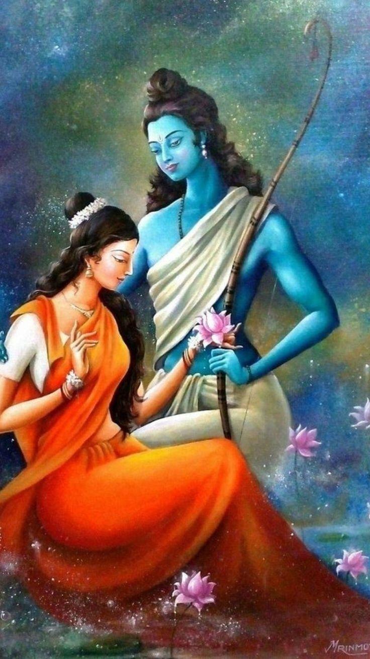 736x1308 Ram Siya. Shri ram photo, Hindu art