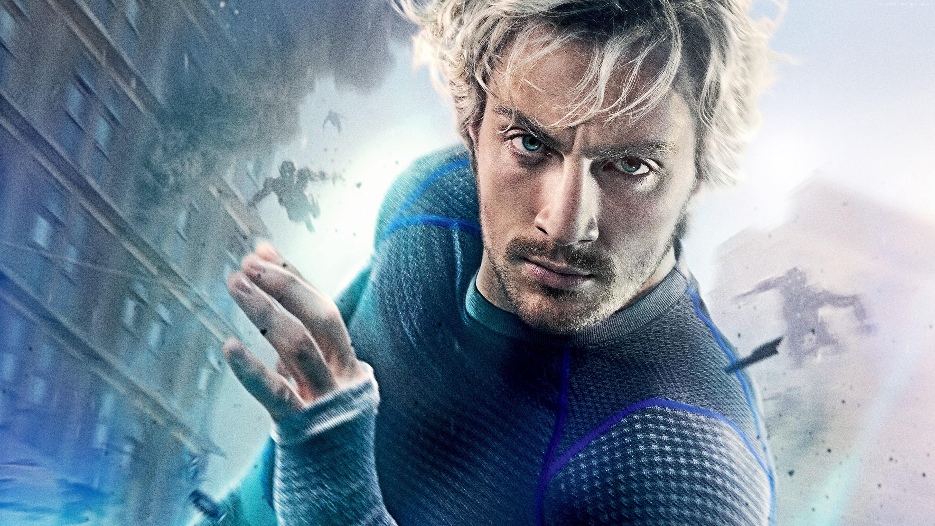 3840x2160 4K, Pietro Maximoff / Quicksilver, Avengers: Age of Ultron, Men, Heroes comics Gallery HD Wallpaper
