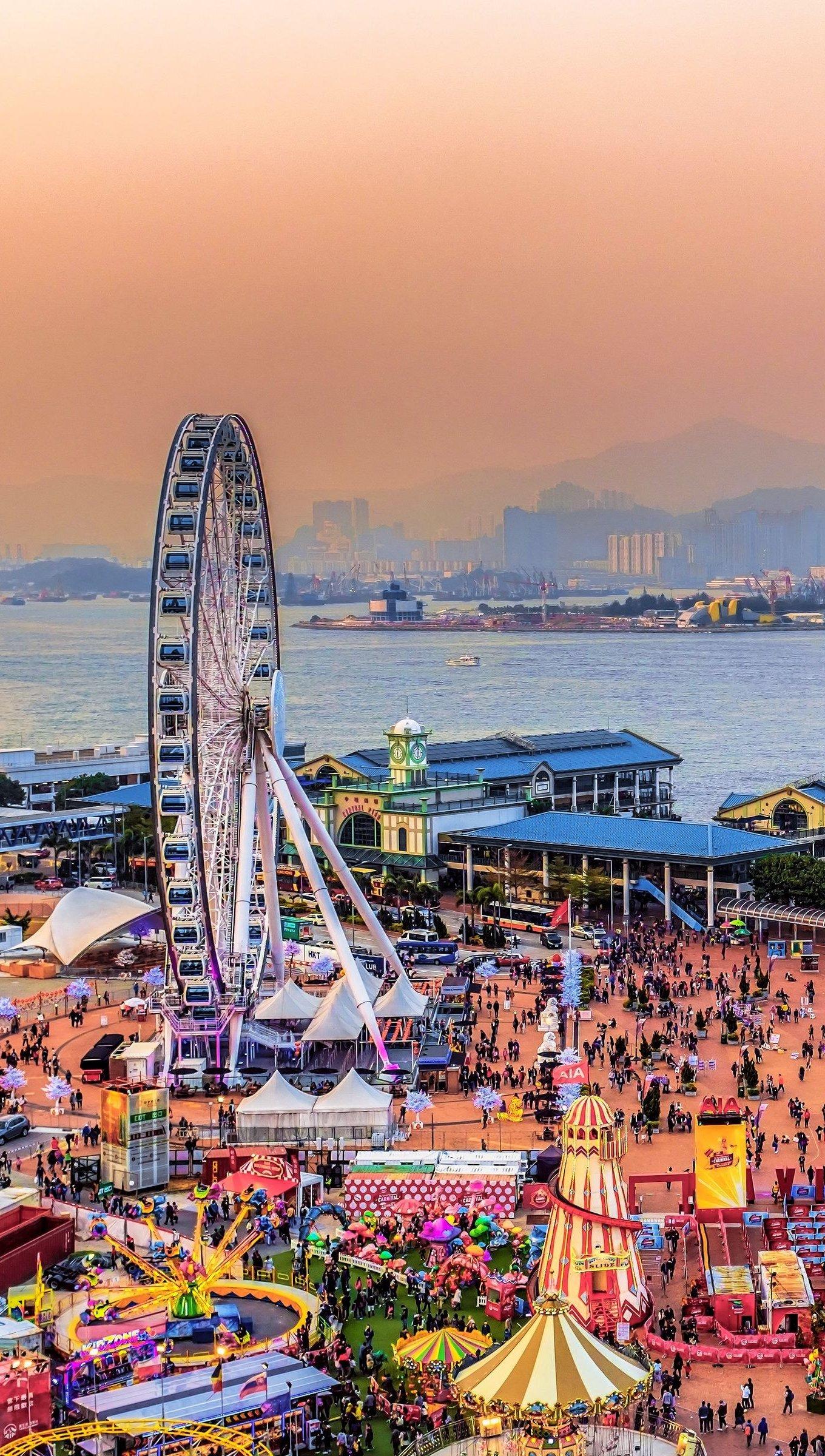 1360x2400 Fair in pier Wallpaper 4k Ultra HD