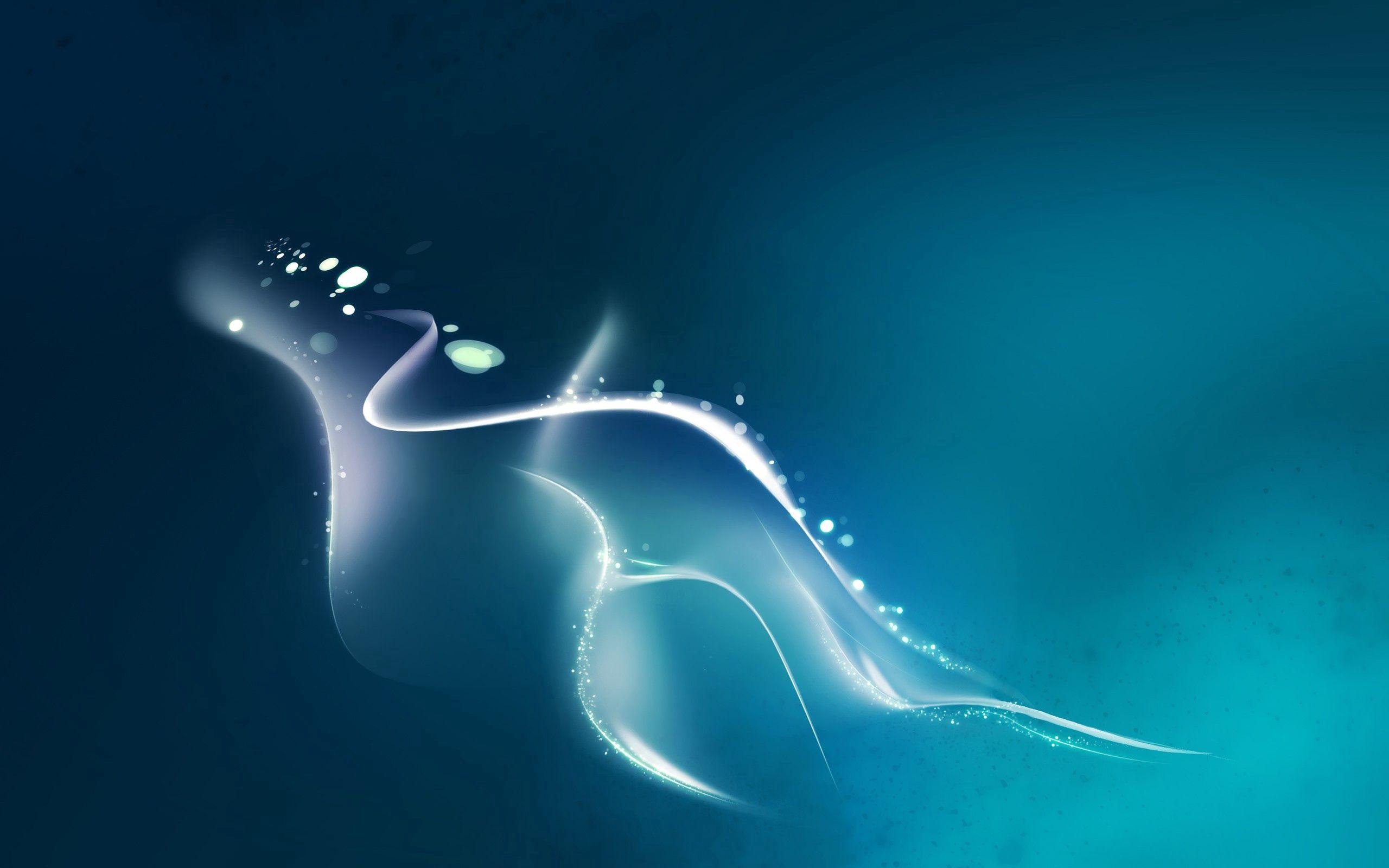 2560x1600 Download wallpaper 2560x1600 line, wavy, background, bright, immersion HD background