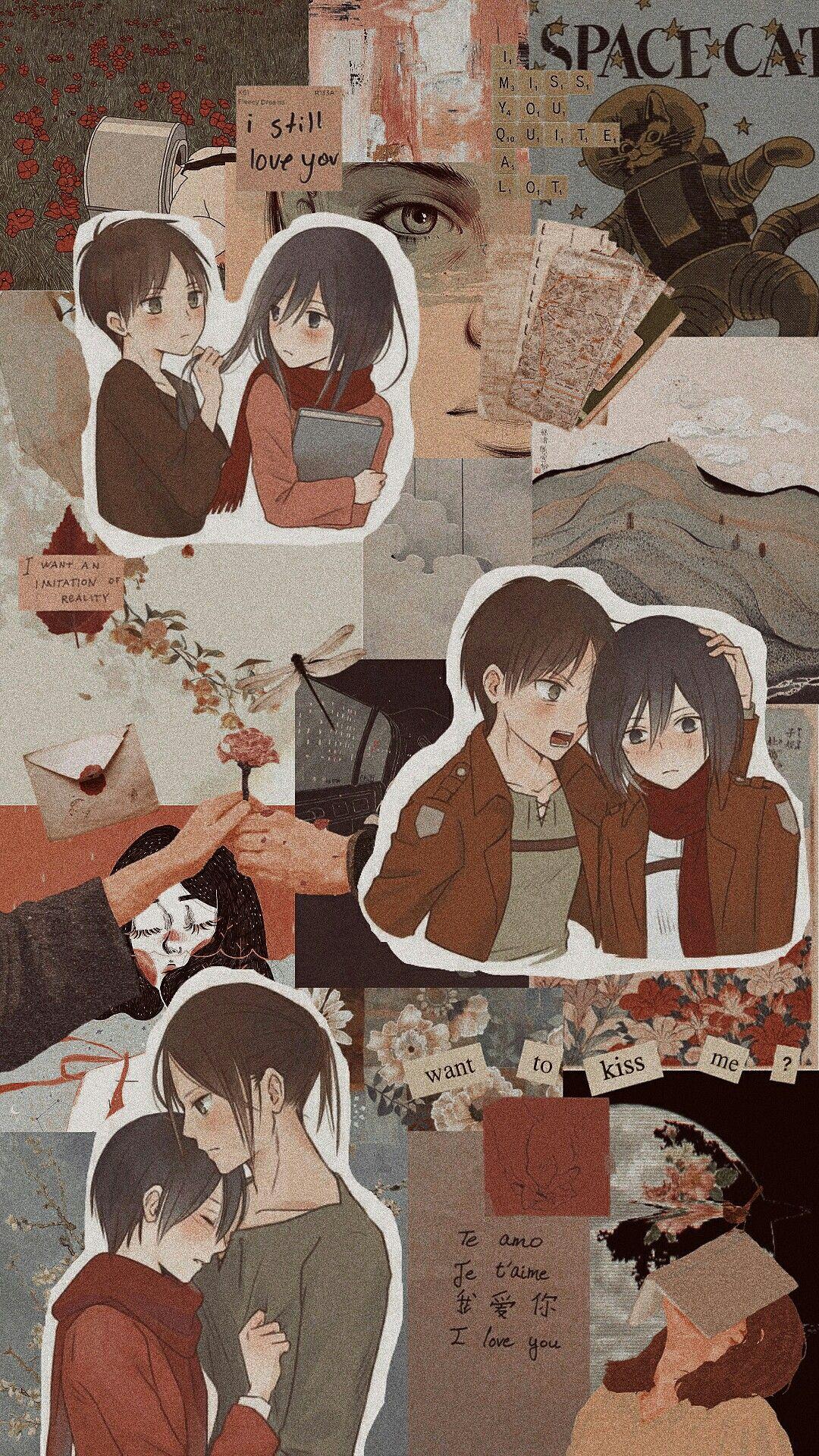 1080x1920 Eremika. Aesthetic anime, Anime background, Cute anime wallpaper