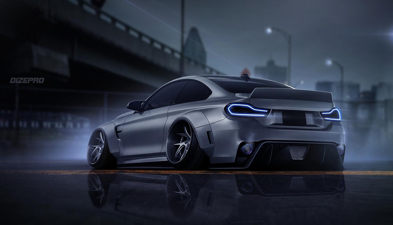 1336x768 Bmw F82 Dark Side Car Digital Art 4k Laptop HD HD 4k Wallpaper, Image, Background, Photo and Picture