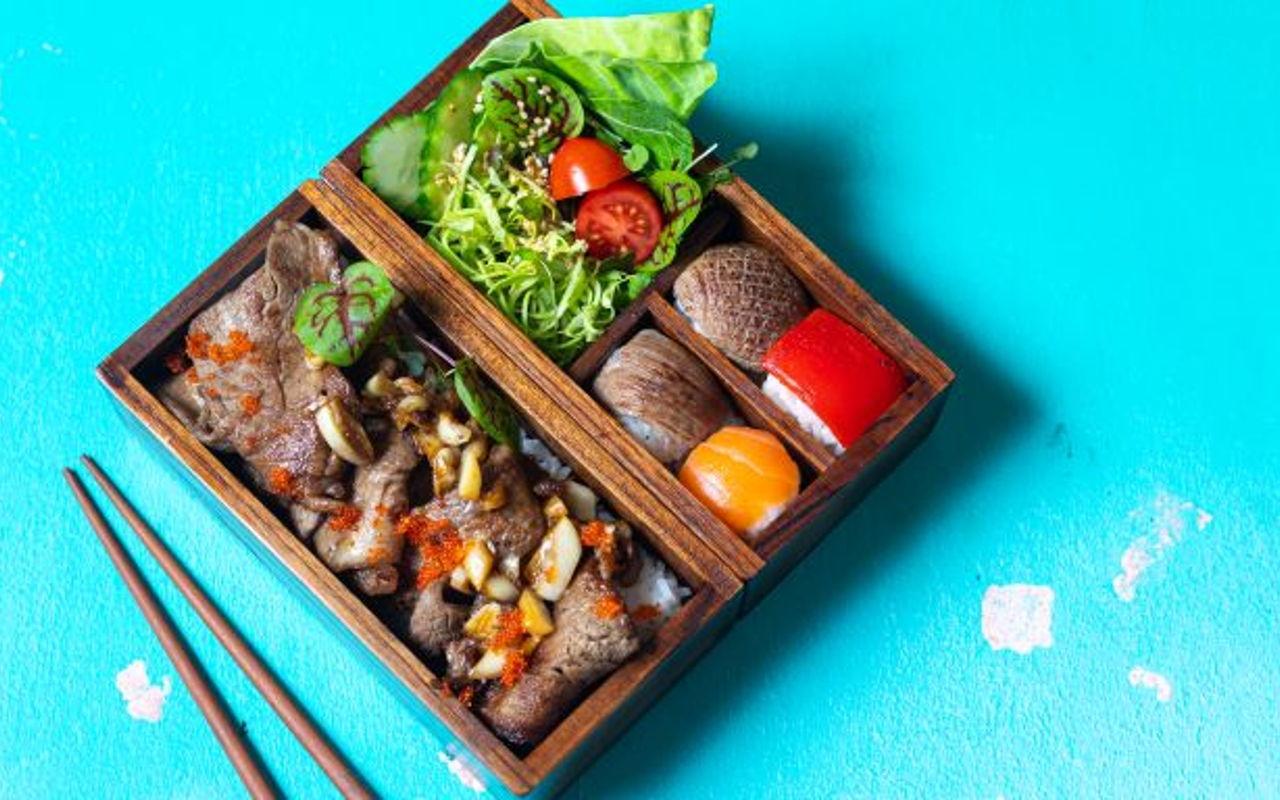 1280x800 Wagyu Bento Box (Recipe & Ingredients). School of Wok