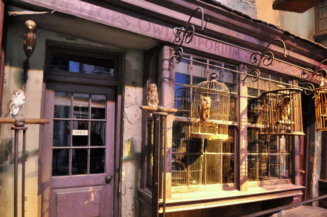 1120x744 Diagon Alley Wallpaper for FREE