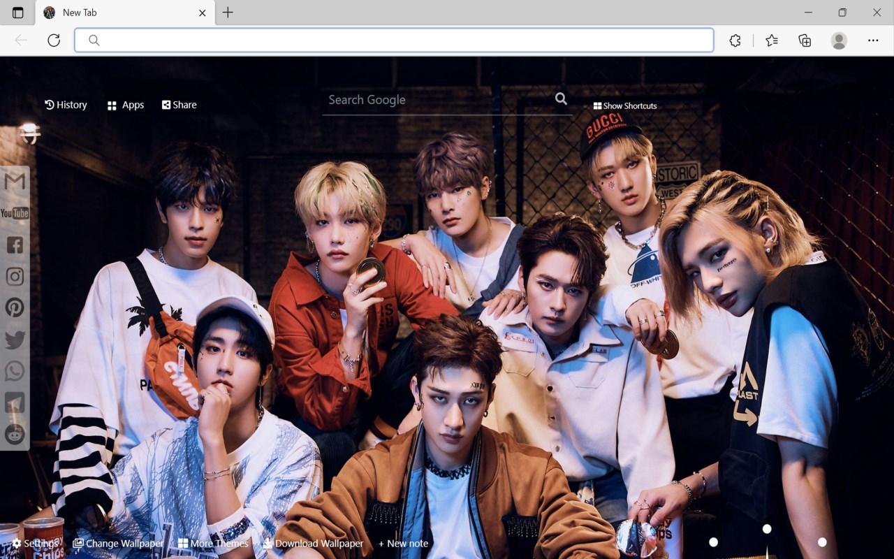 1280x800 Stray Kids Wallpaper Edge Addons