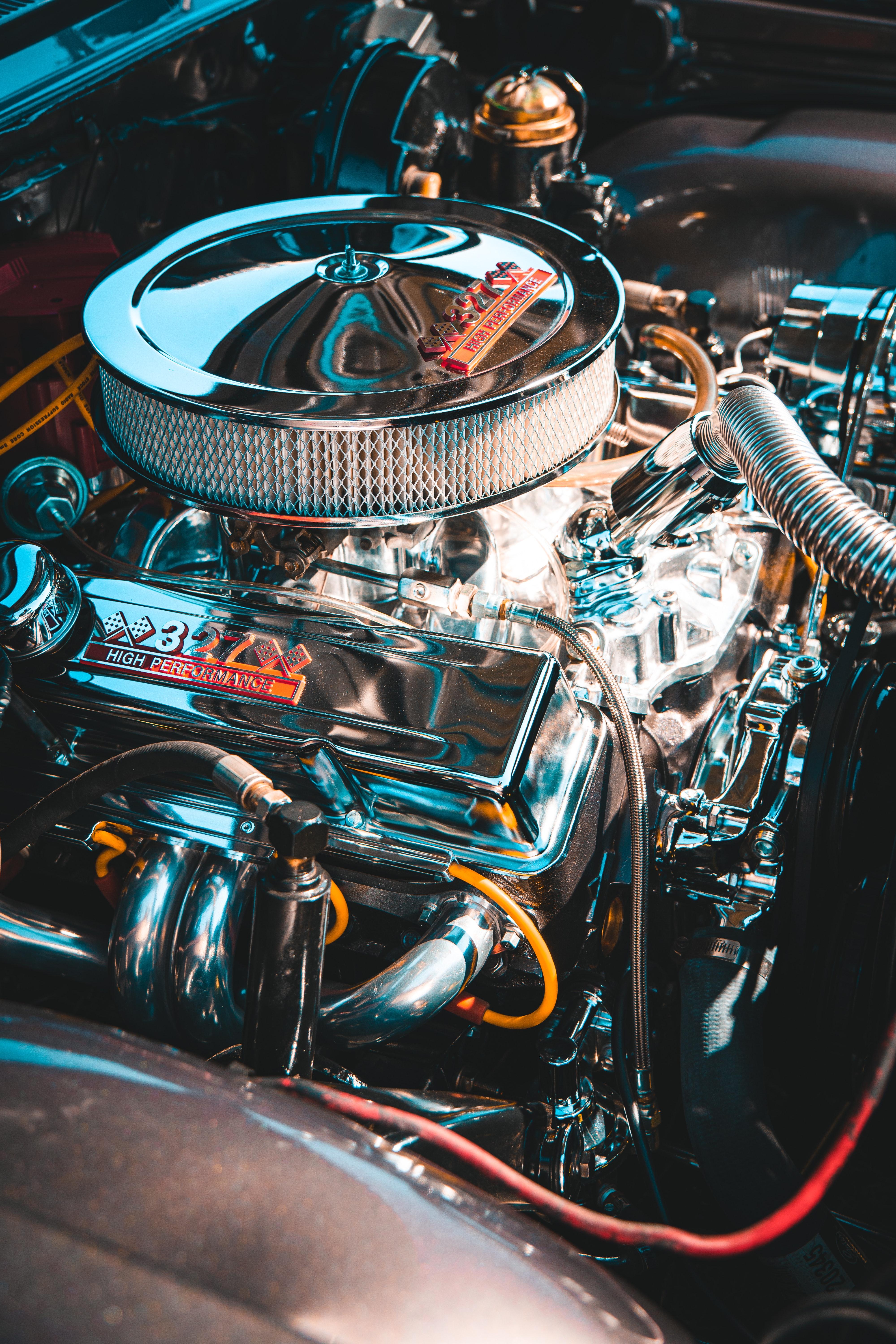 4000x6000 Old Car Engine Made High Gloss · Free