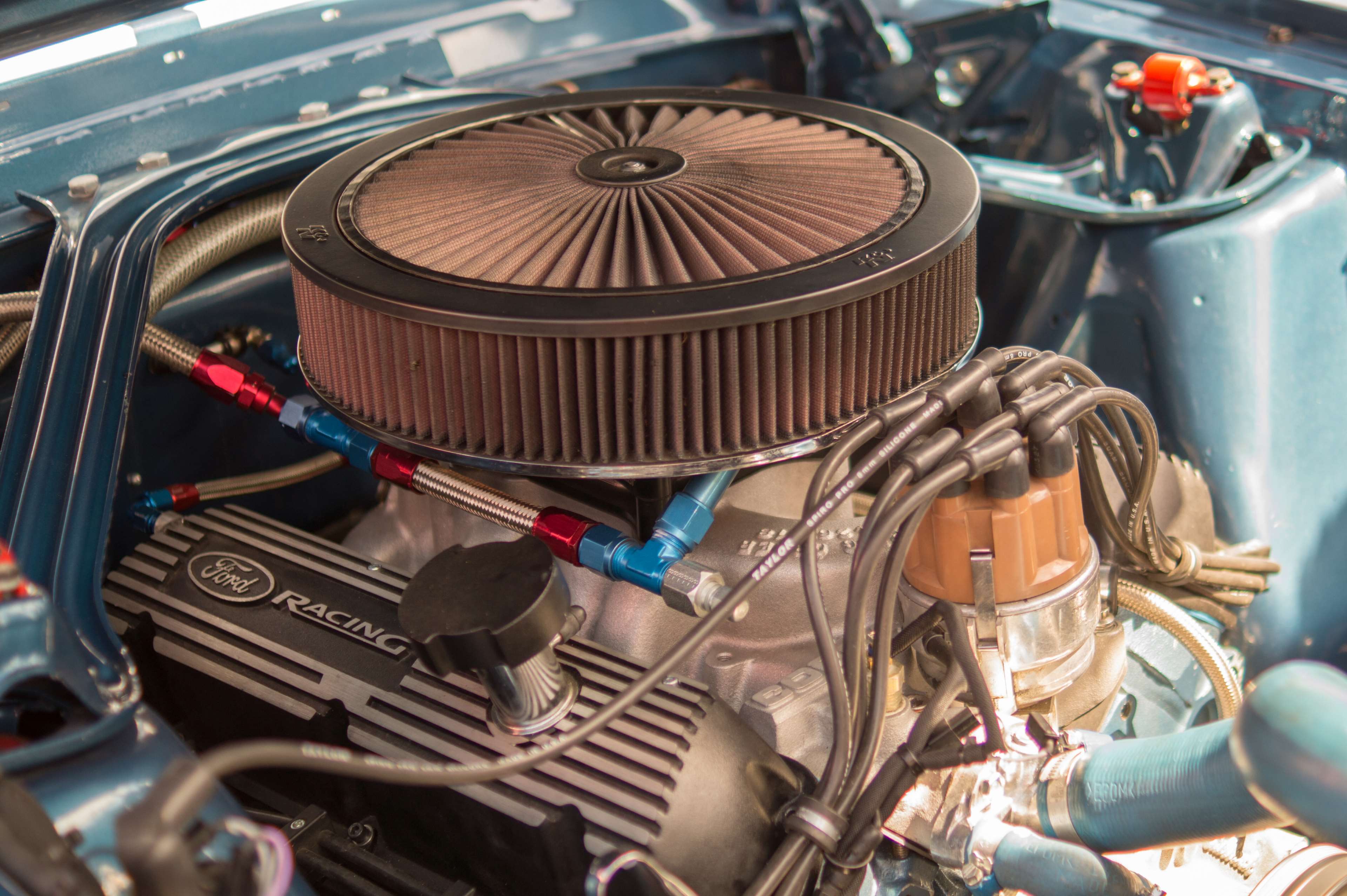 3840x2556 car, engine, filter, ford, muscle, racing, turbo, v8 4k Gallery HD Wallpaper