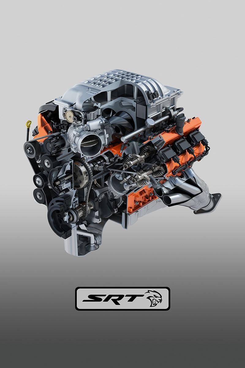 800x1200 Dodge 6.2 Liter SRT® Hellcat V8 Is Among Ward's 10 Best Engines For 2015