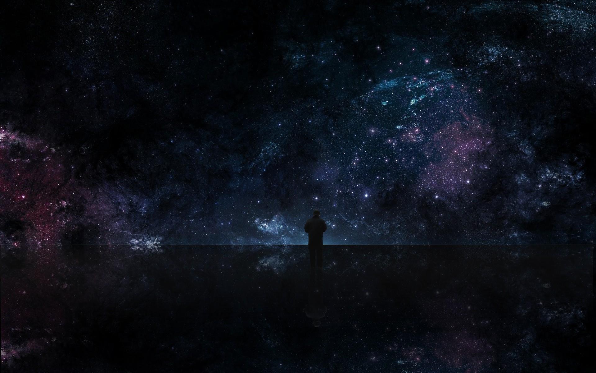 1920x1200 galaxy, space, space art, alone, isolation Gallery HD Wallpaper