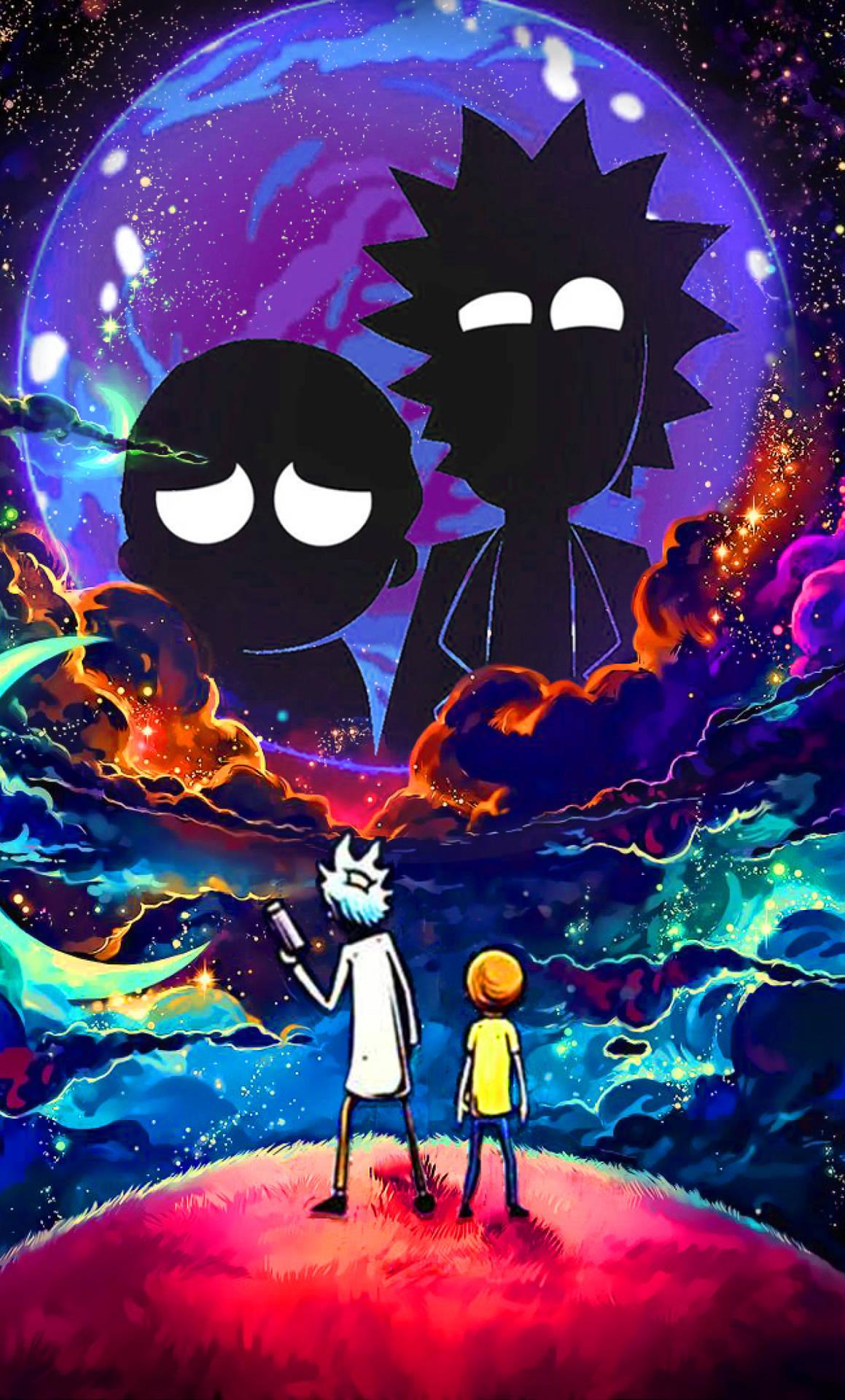 1159x1920 Download Rick And Morty Alone In Space iPhone Wallpaper