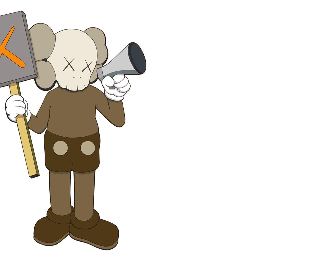 1280x1024 f*ck yea KAWS