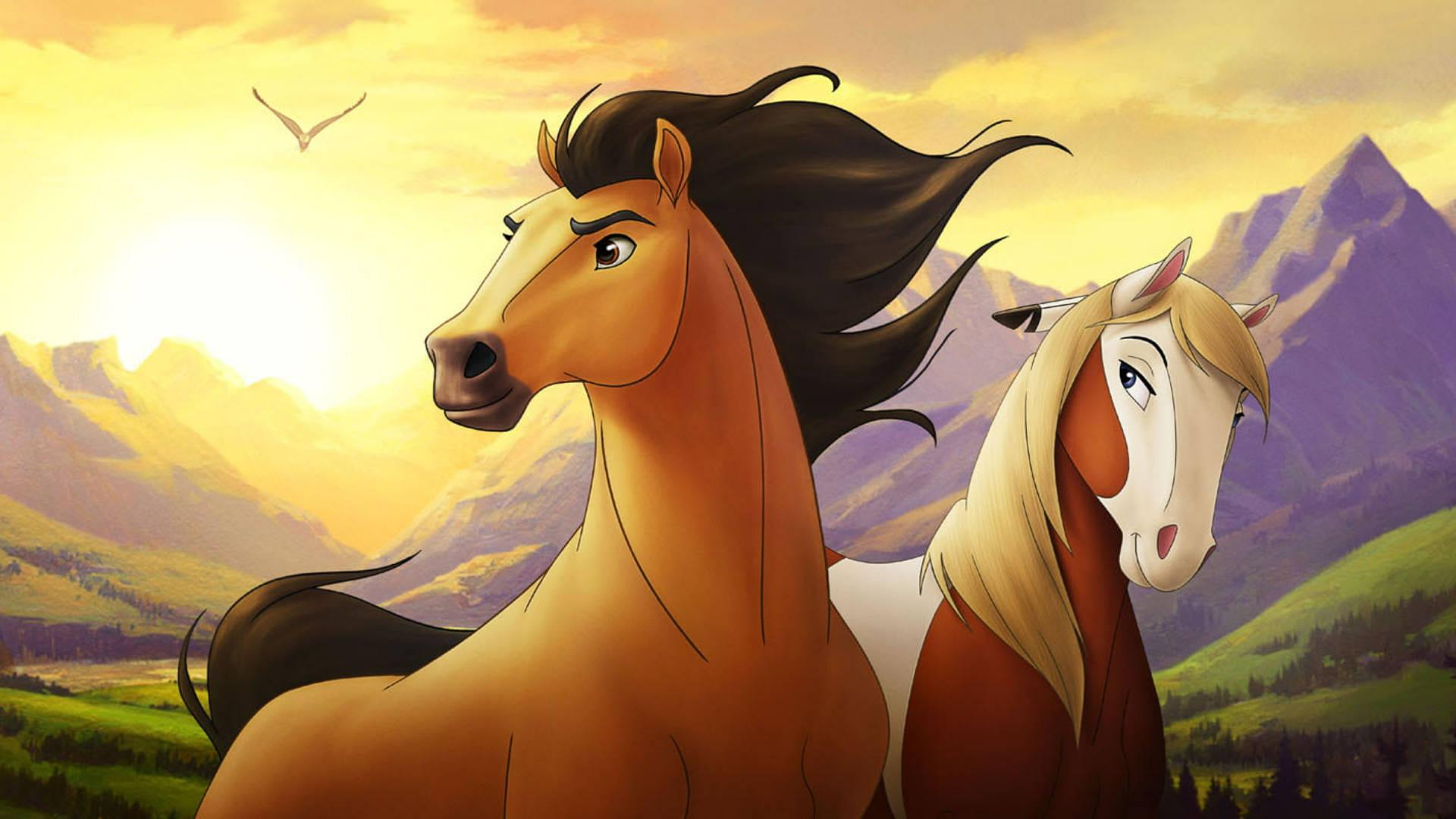 1920x1080 Download Stunning Horses From Spirit Stallion Of The Cimarron Wallpaper