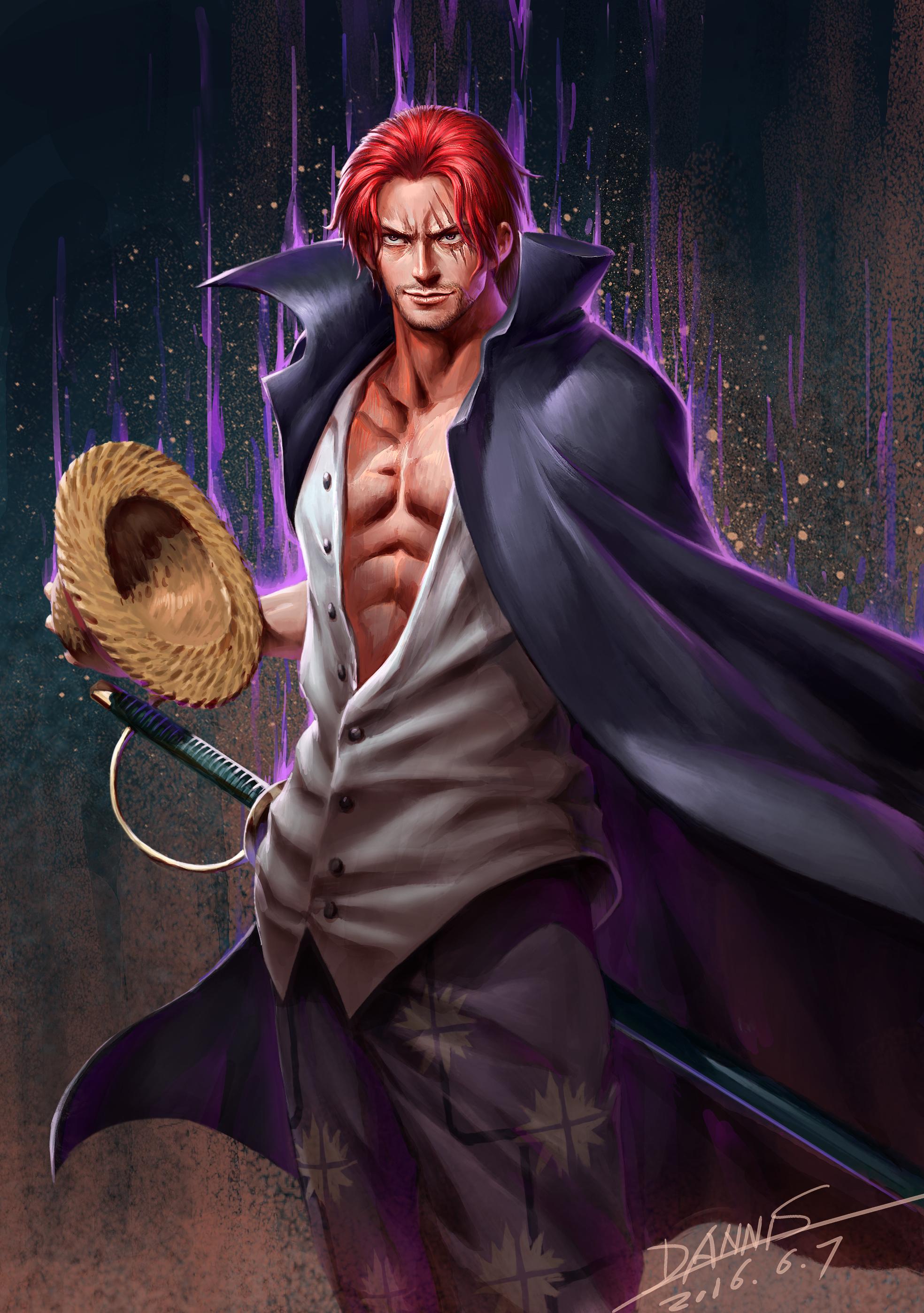 1968x2796 Shanks PIECE Anime Image Board
