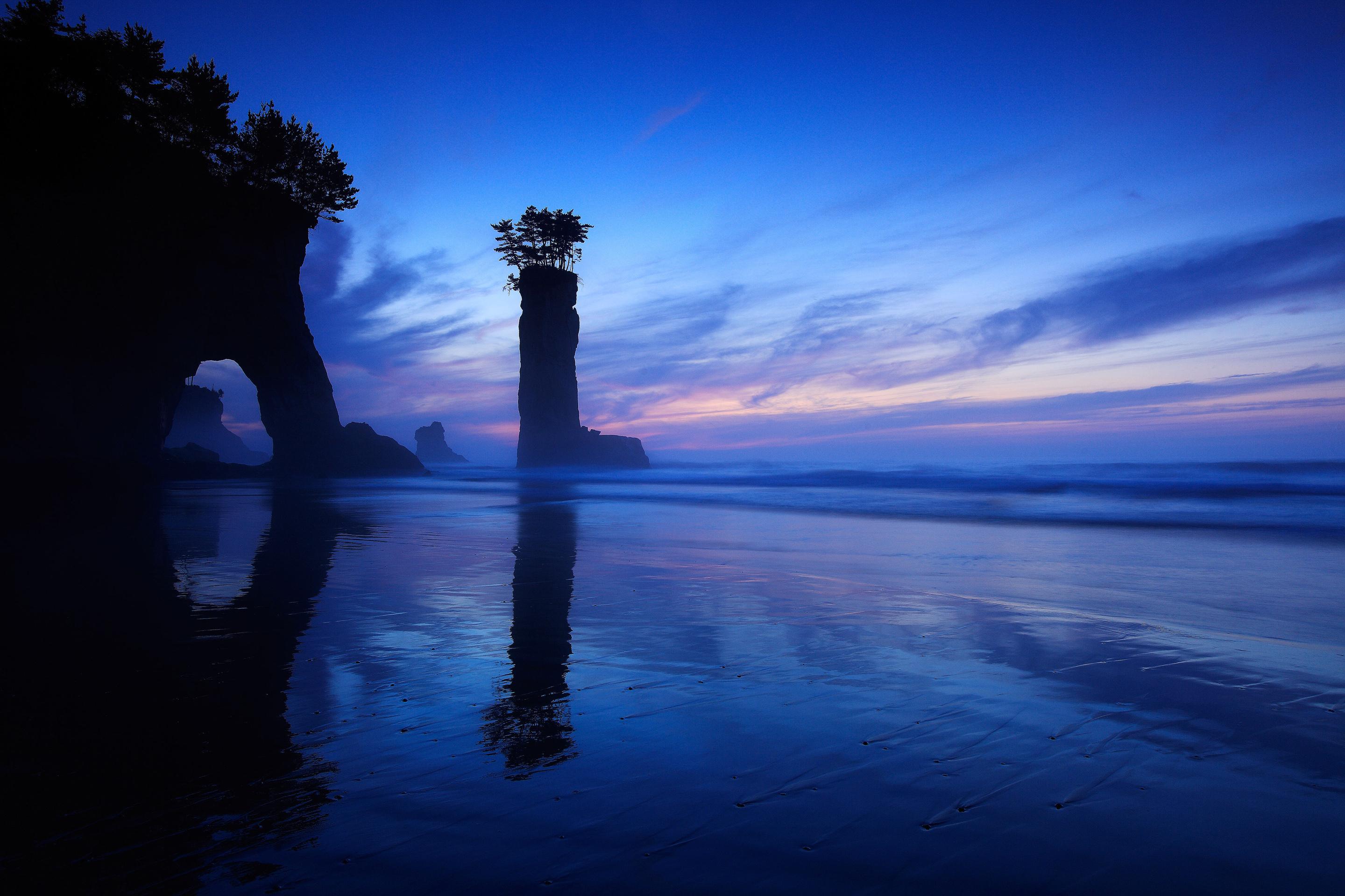 2880x1920 Download 2880x1920 shore, rocks, nature, beach, sea, ocean Wallpaper