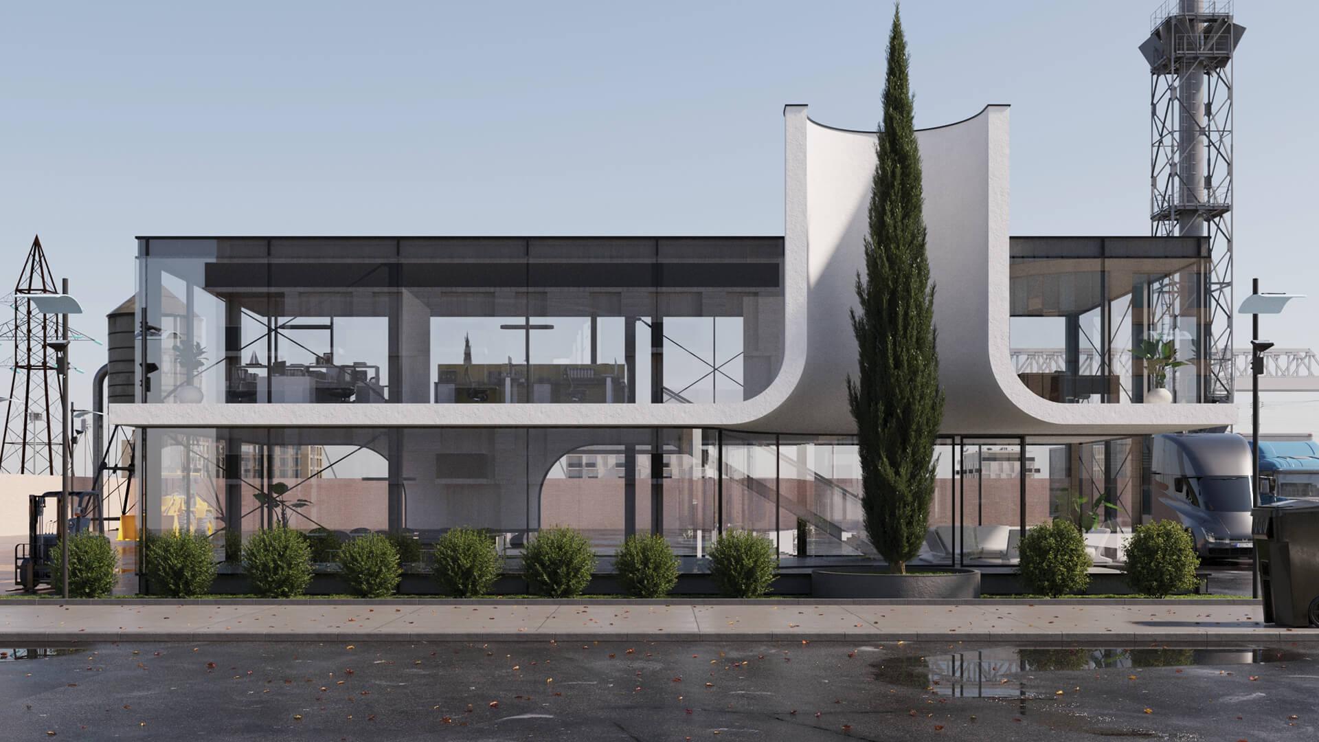 1920x1080 MRK Architecture Office delivers outstanding administrative building