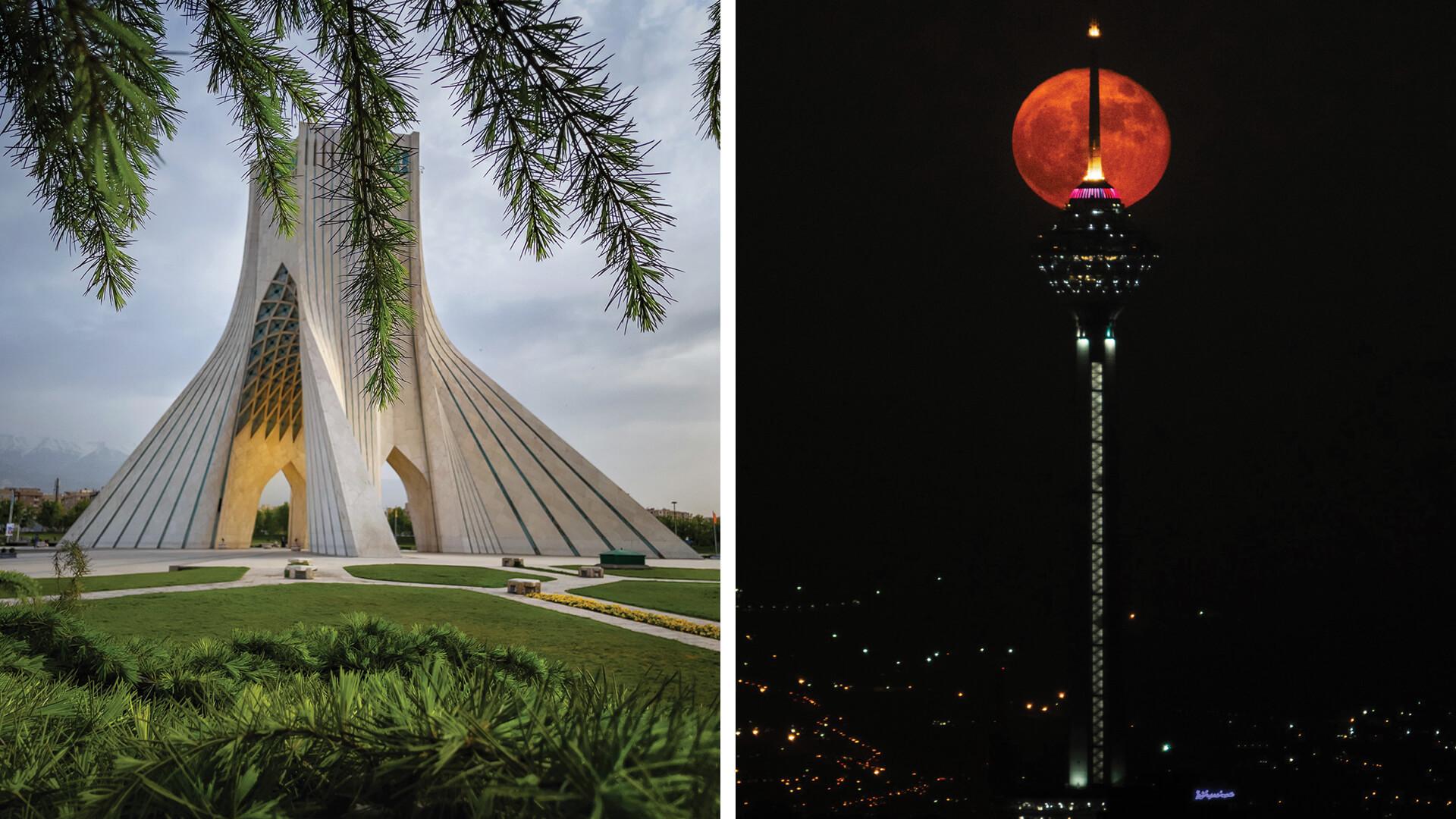 1920x1080 A tale of two towers: 50 years of Tehran's Azadi Tower, as the Milad Tower stands tall