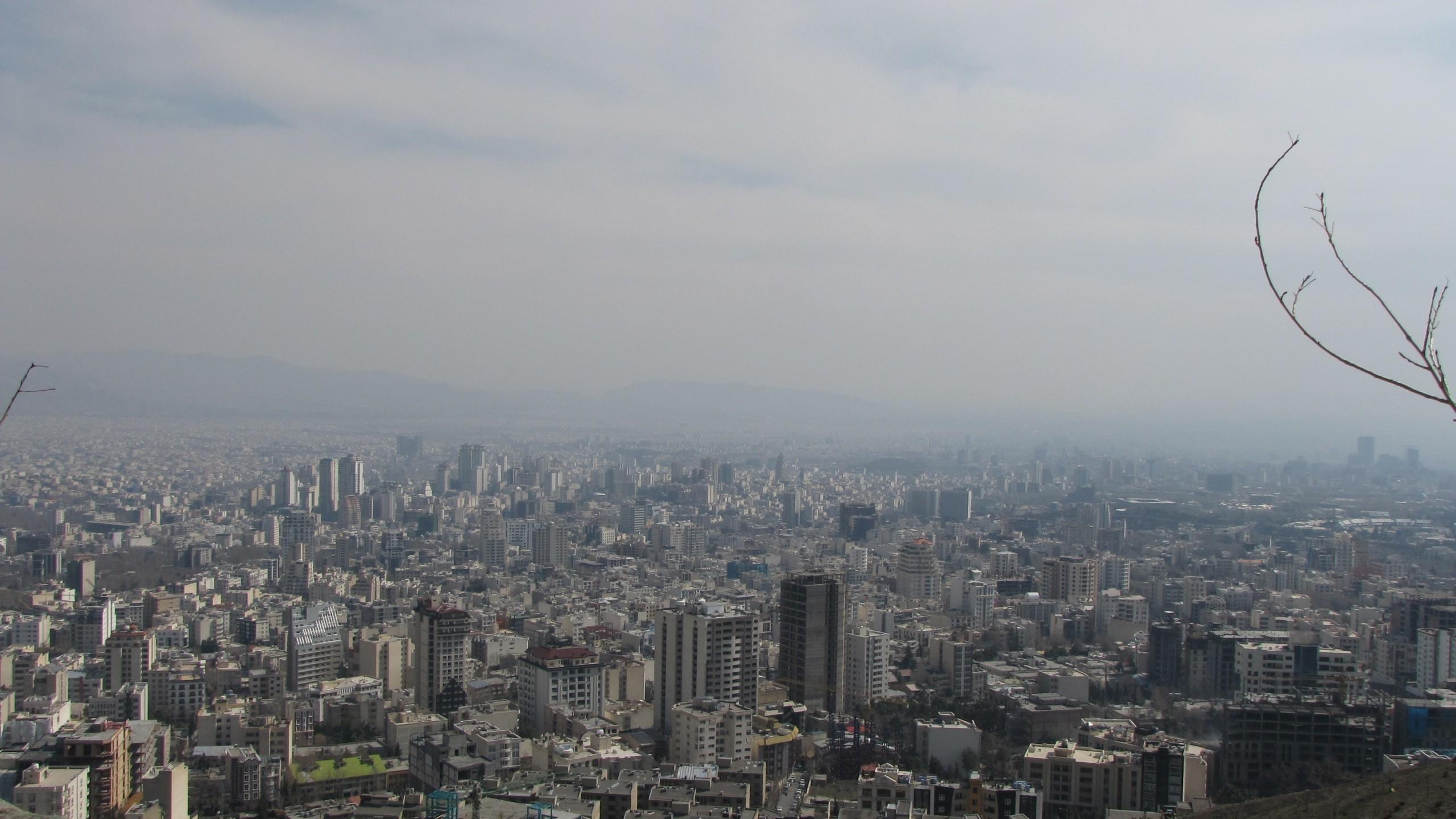 2560x1440 Tehran, Iran, Buildings, Sky, View from above Gallery HD Wallpaper