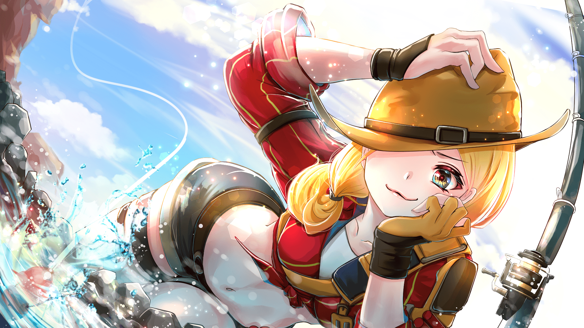 1920x1080 Anime Fortnite Wallpaper