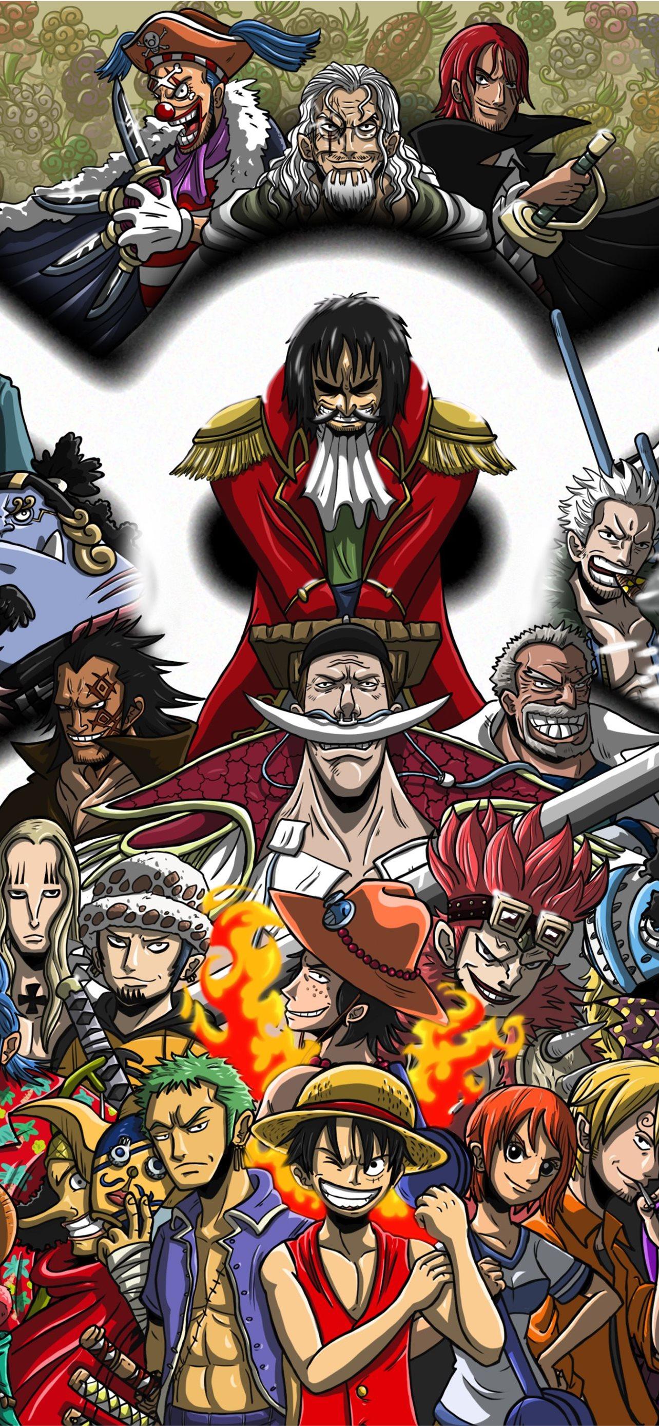 1284x2778 One Piece Anime iPhone Wallpaper