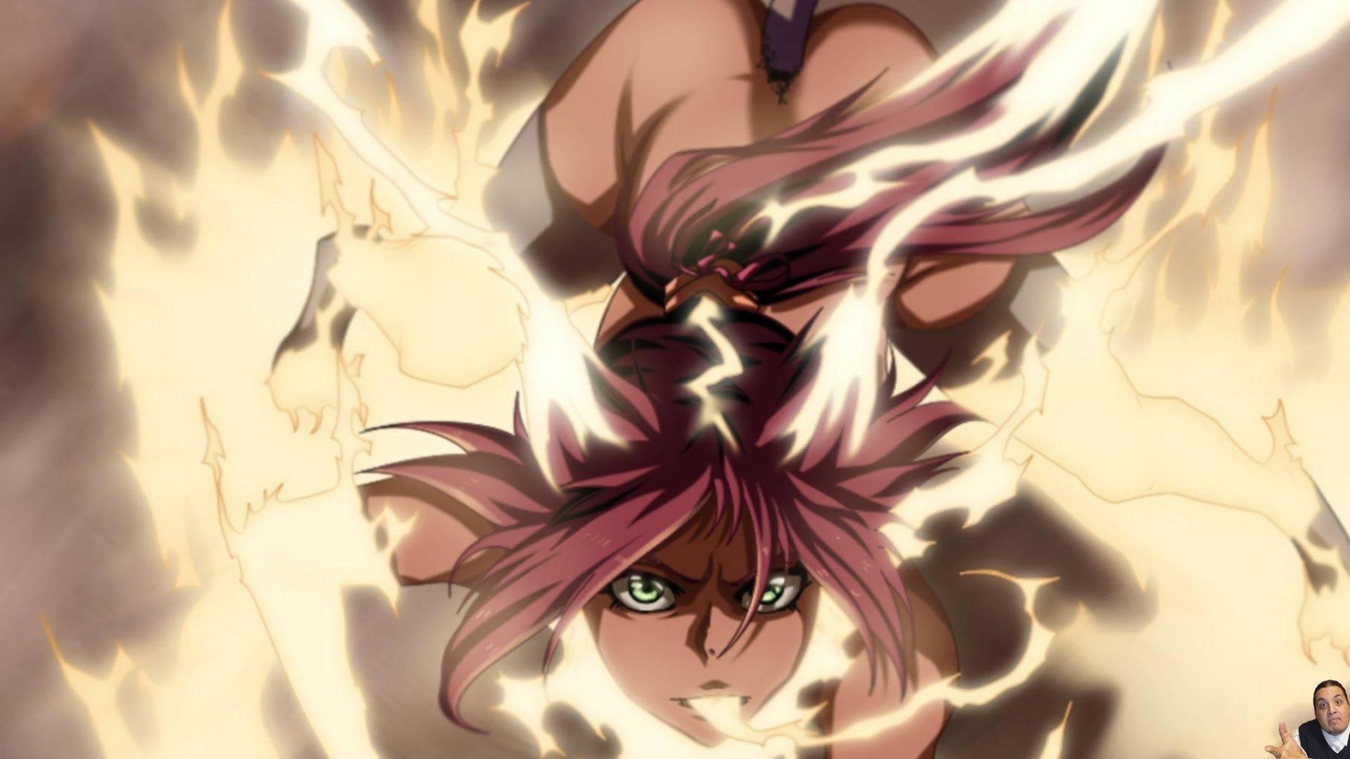 1920x1080 Download Yoruichi Shihouin Fire Wallpaper